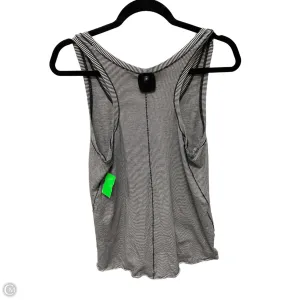 Athletic Tank Top By Lululemon In Striped Pattern, Size: S