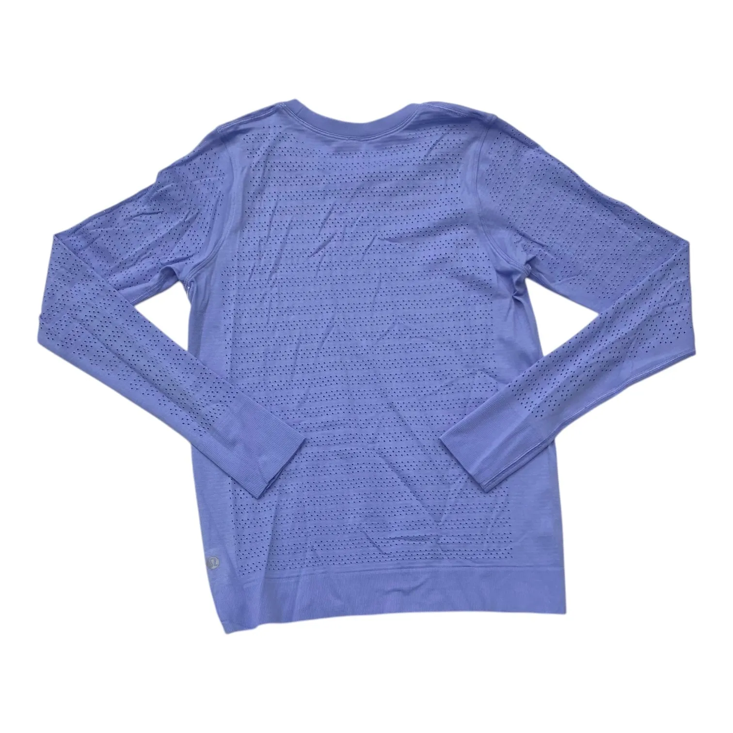 Athletic Top Ls Crewneck By Lululemon In Purple, Size:S