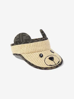 Baby Bear Visor in Beige
