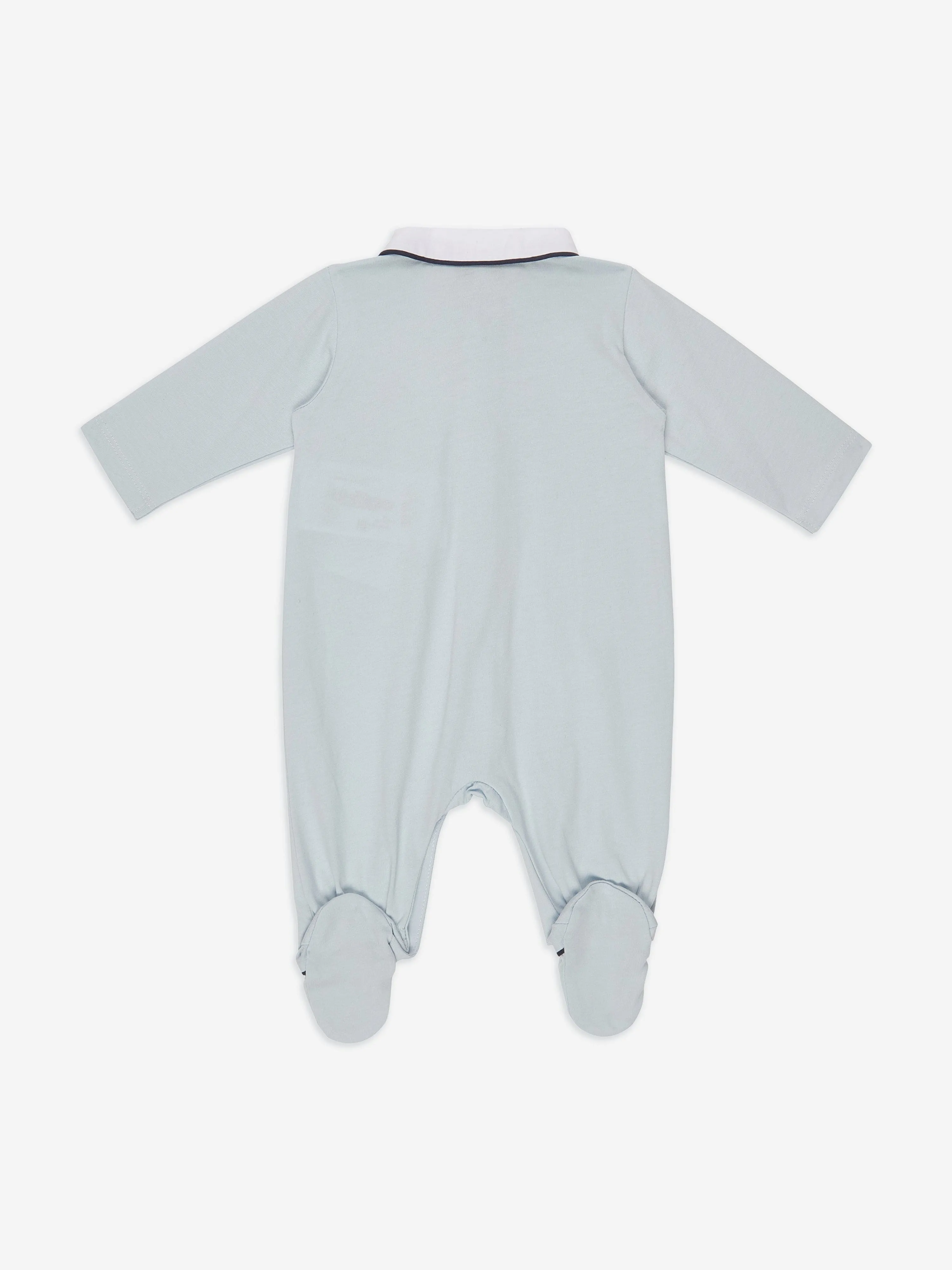 Baby Boys Babygrow Set in Blue
