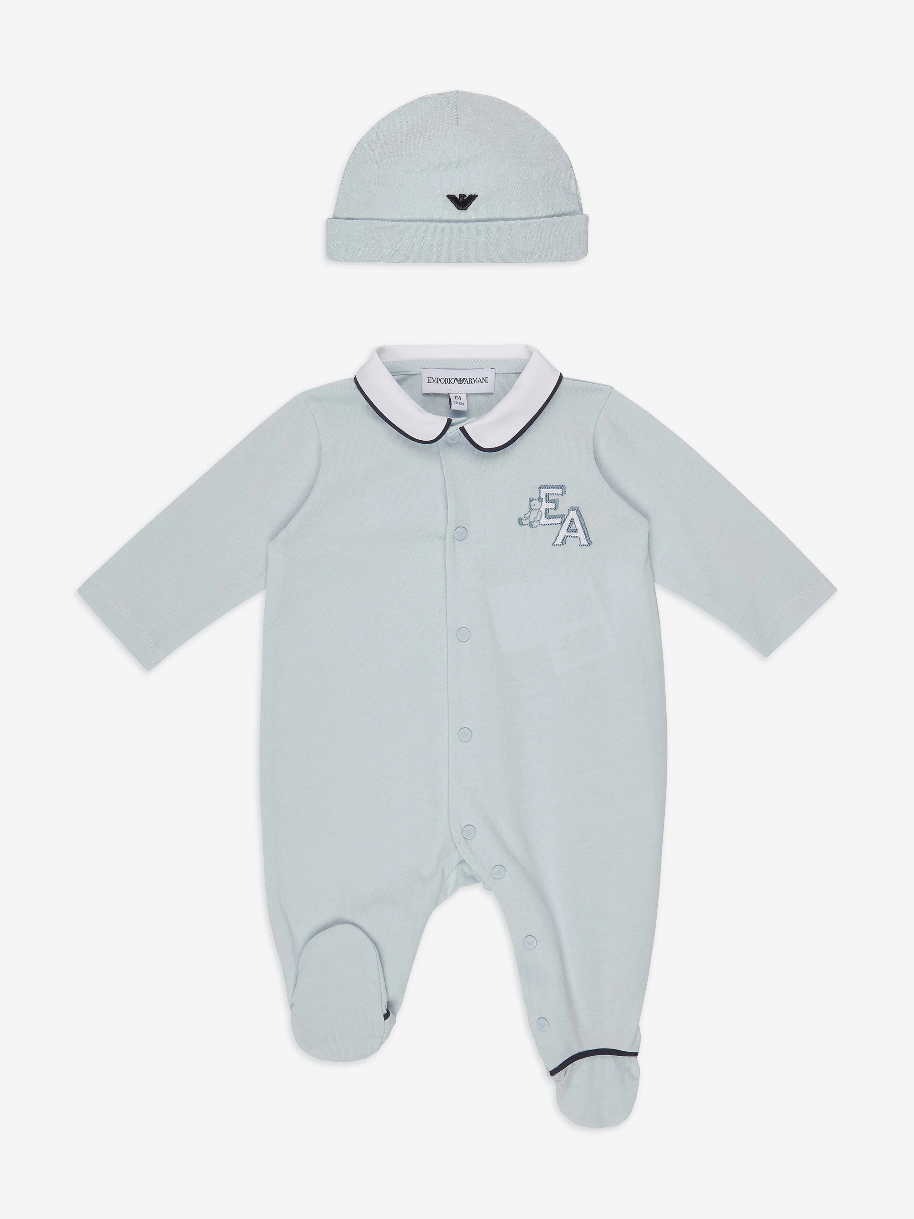 Baby Boys Babygrow Set in Blue