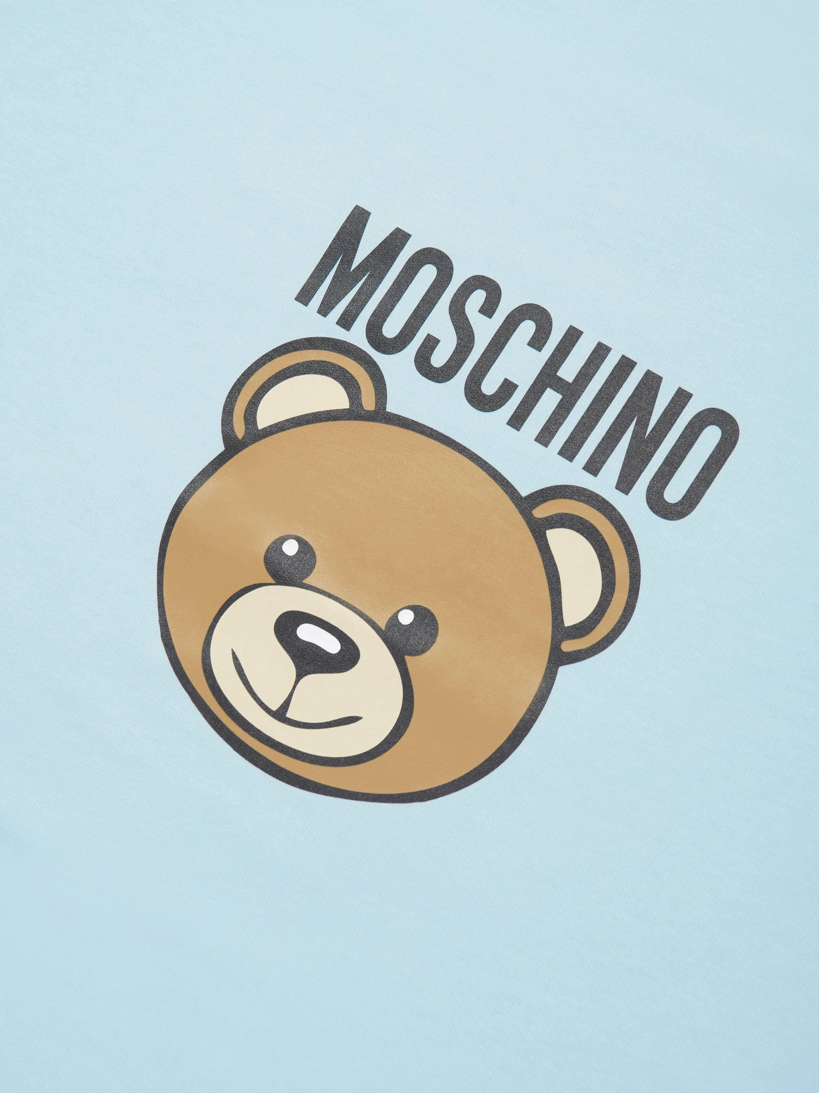 Baby Boys Bear Logo Blanket in Blue (70cm)