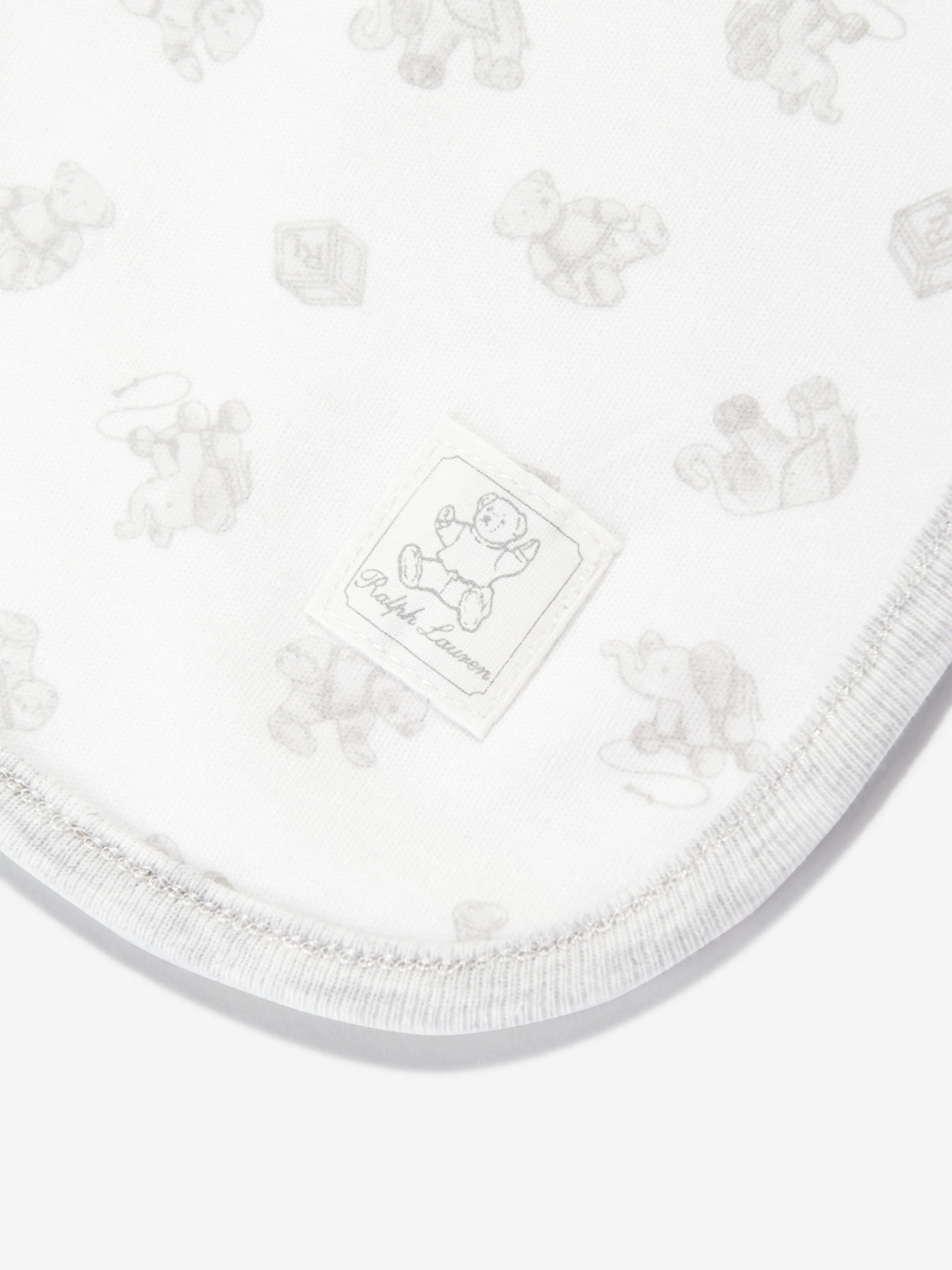 Baby Boys Cotton Interlock Blanket in White (80cm)