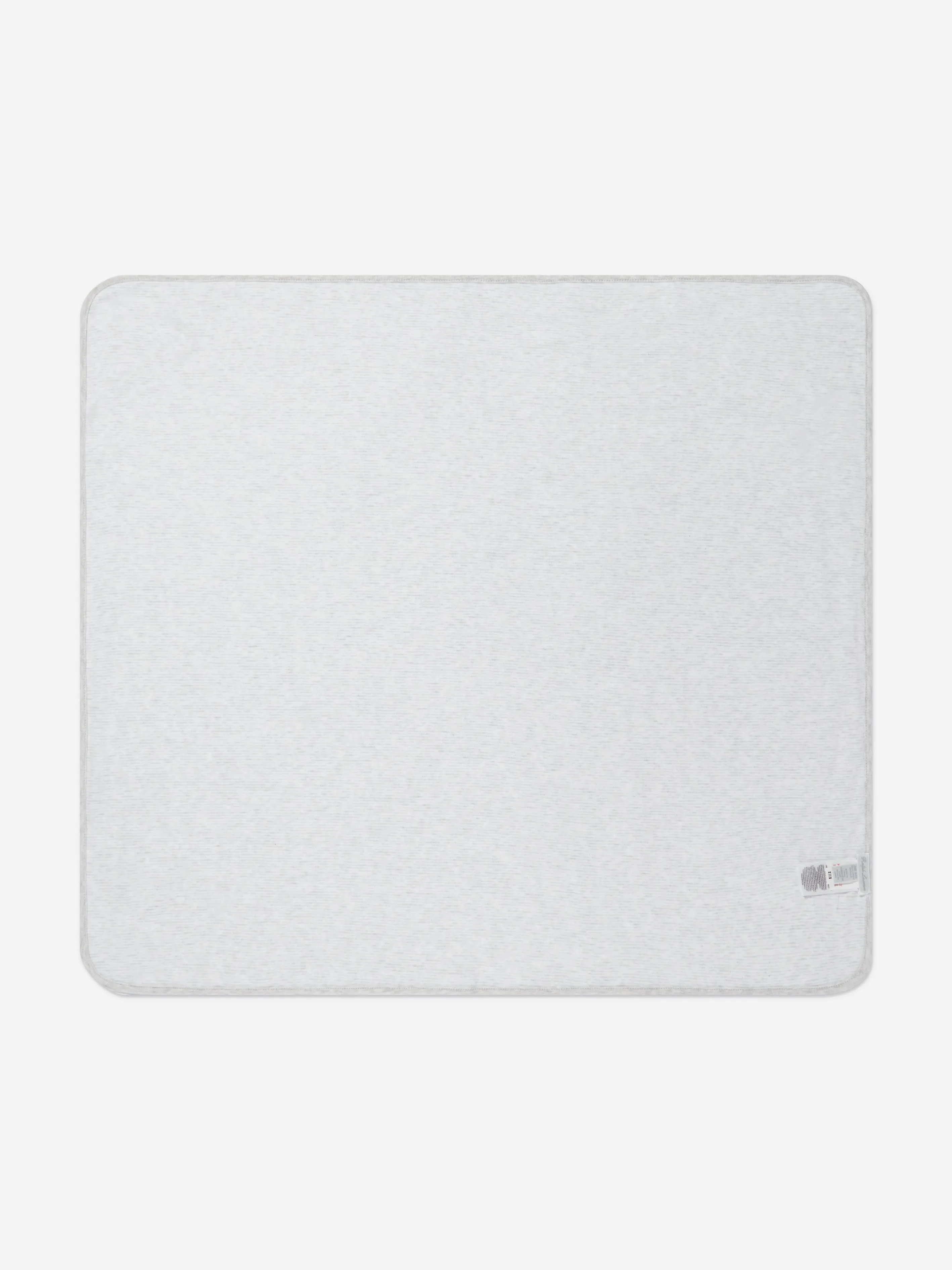 Baby Boys Cotton Interlock Blanket in White (80cm)