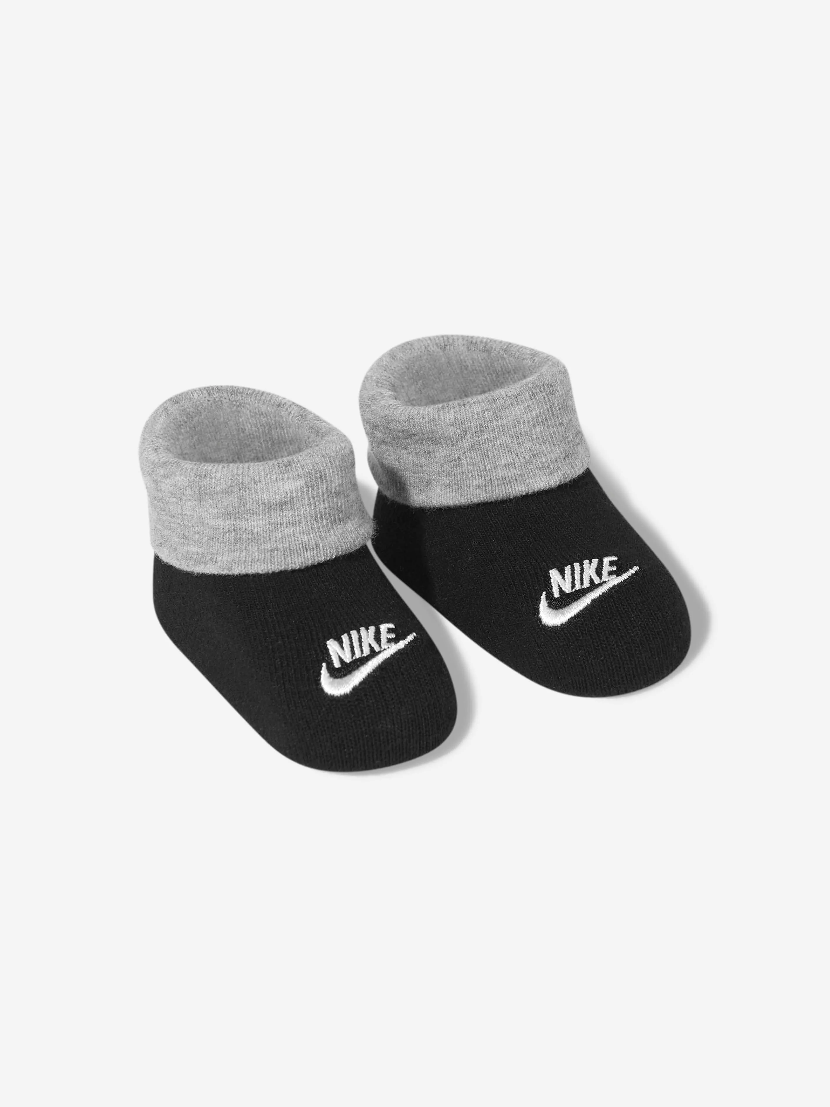 Baby Boys Futura Logo Bodysuit Set in Black