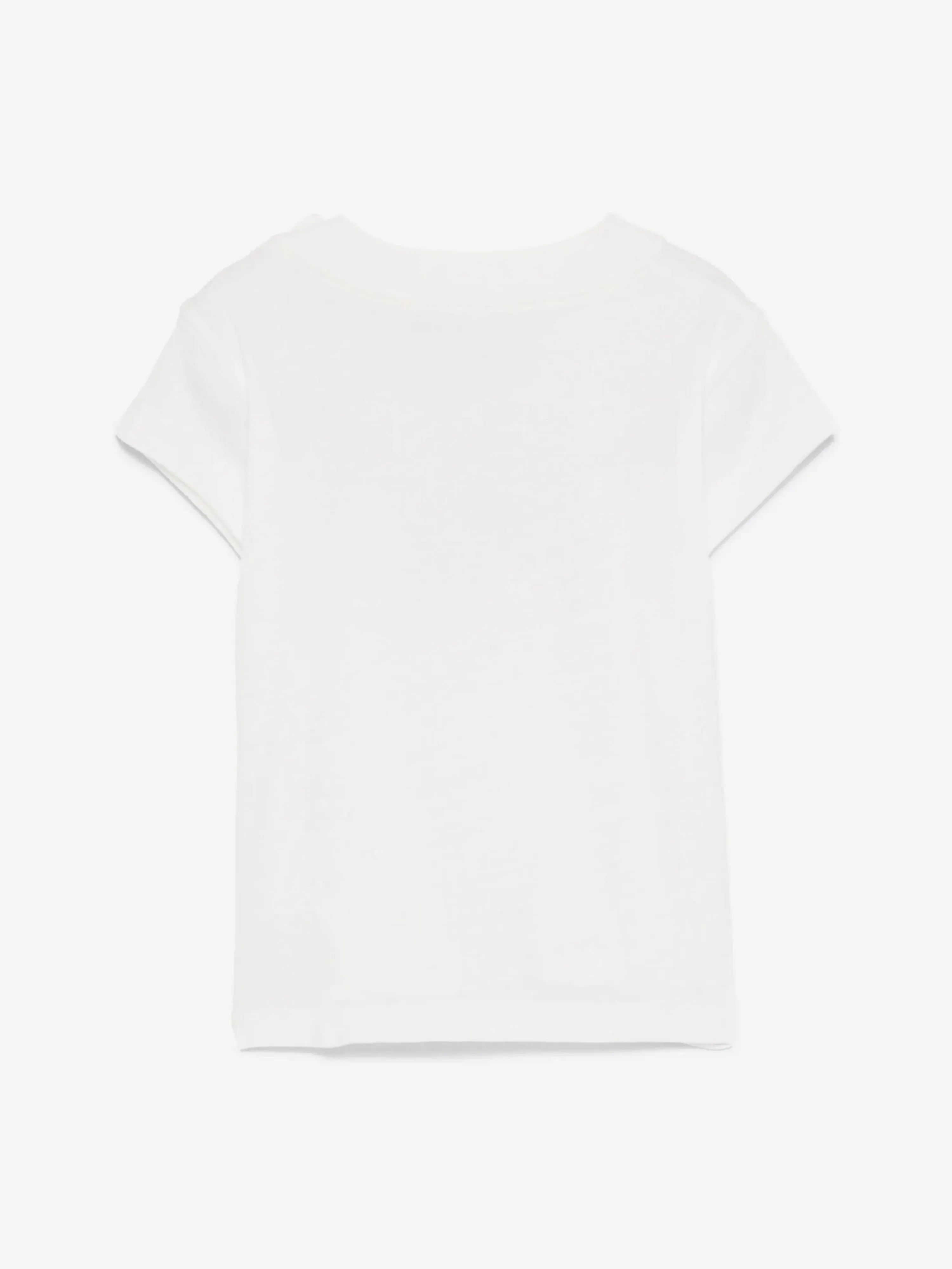 Baby Girls Dom T-Shirt in Ivory
