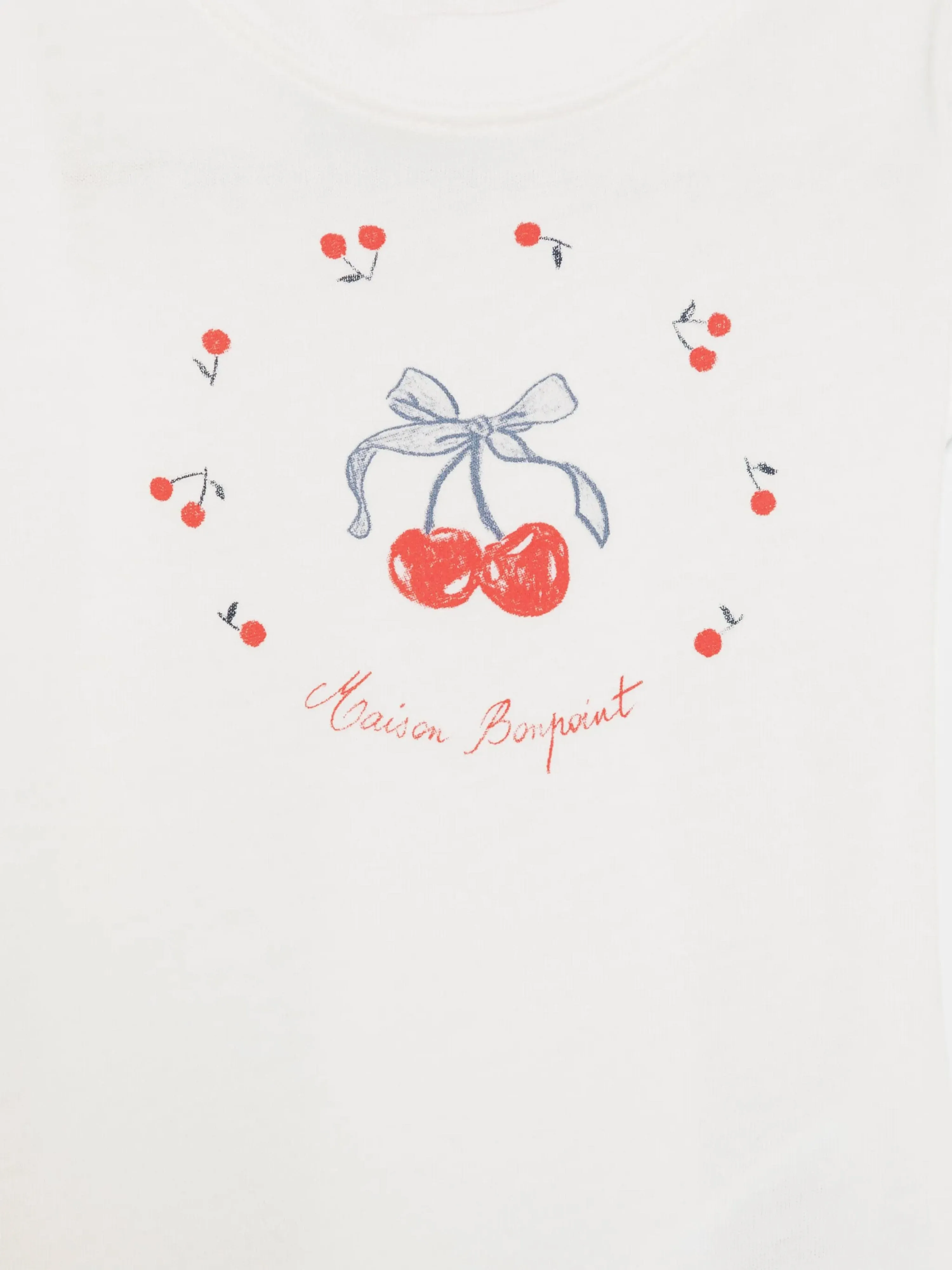 Baby Girls Dom T-Shirt in Ivory