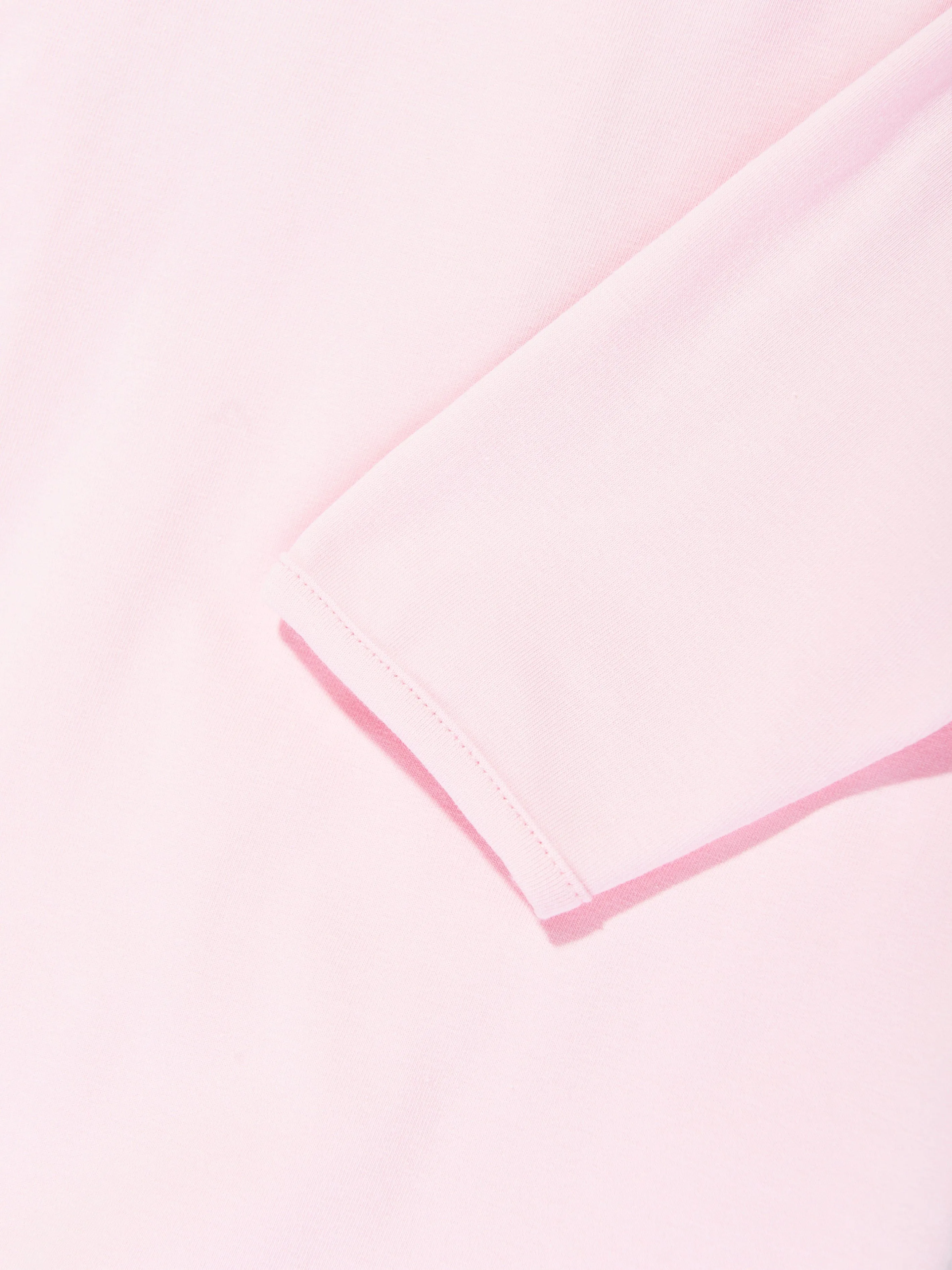 Baby Girls Embroidered Logo Babygrow in Pink