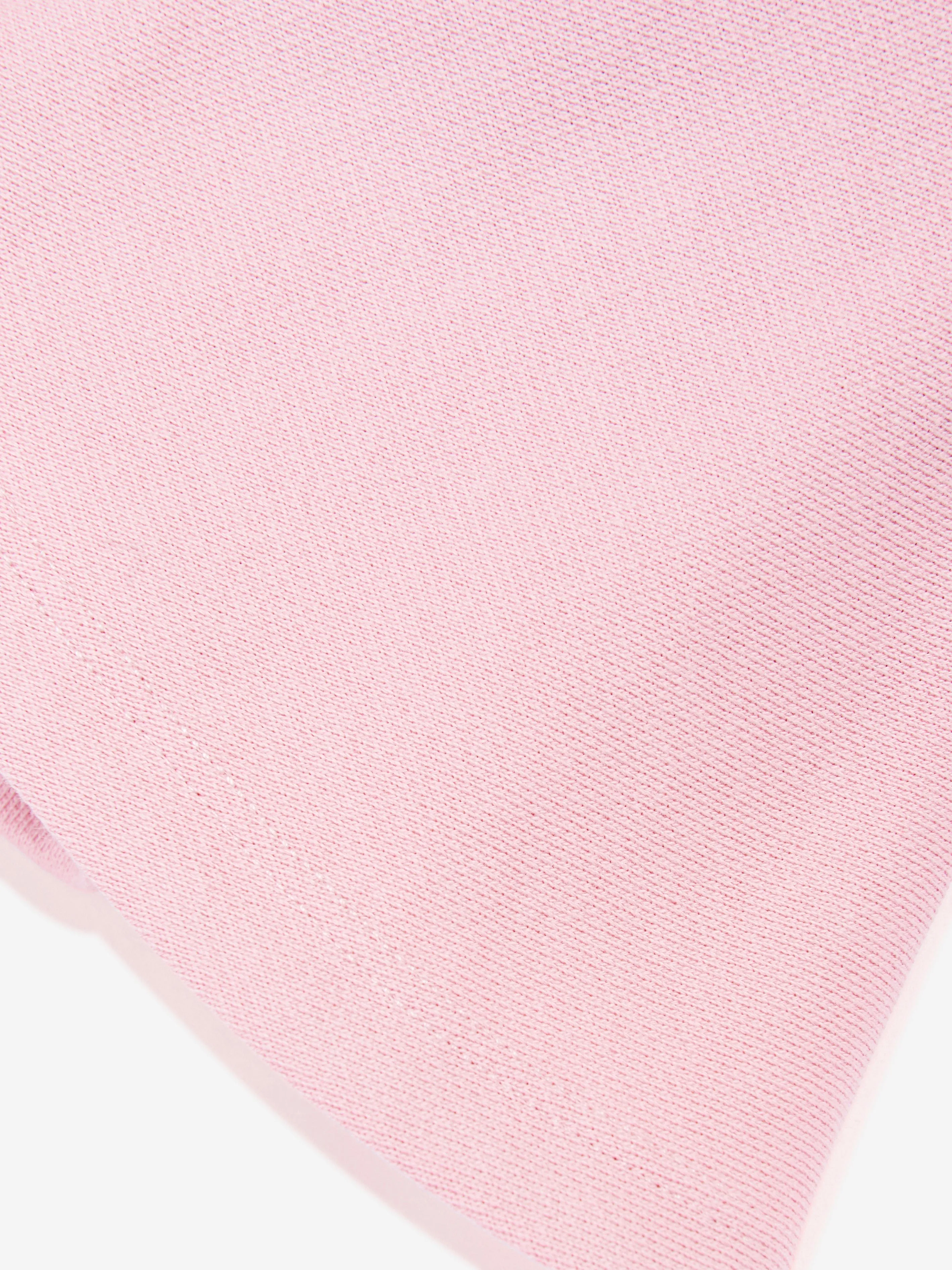 Baby Girls Logo Polo Dress in Pink