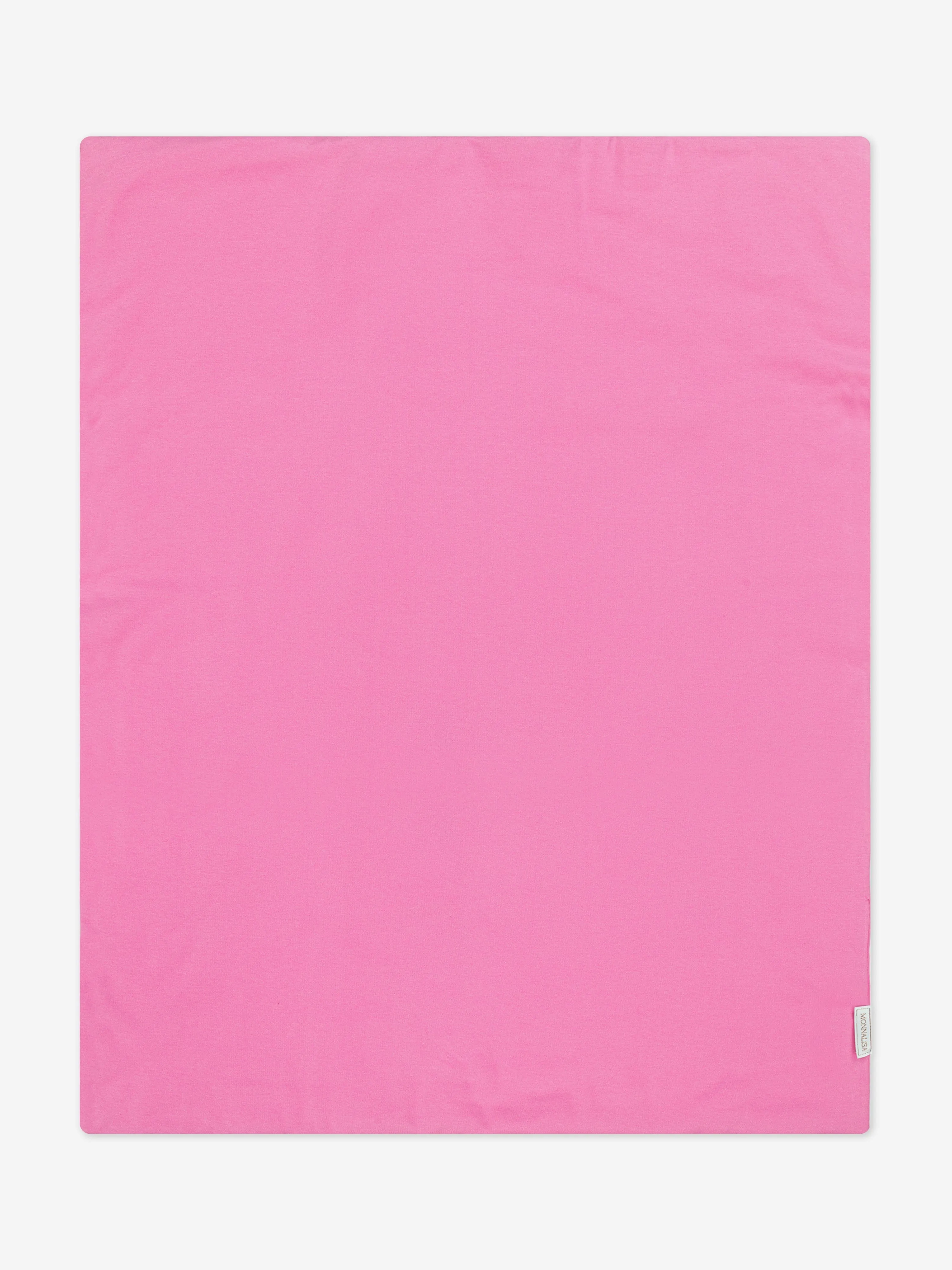 Baby Girls Rose Print Blanket in White (90cm)