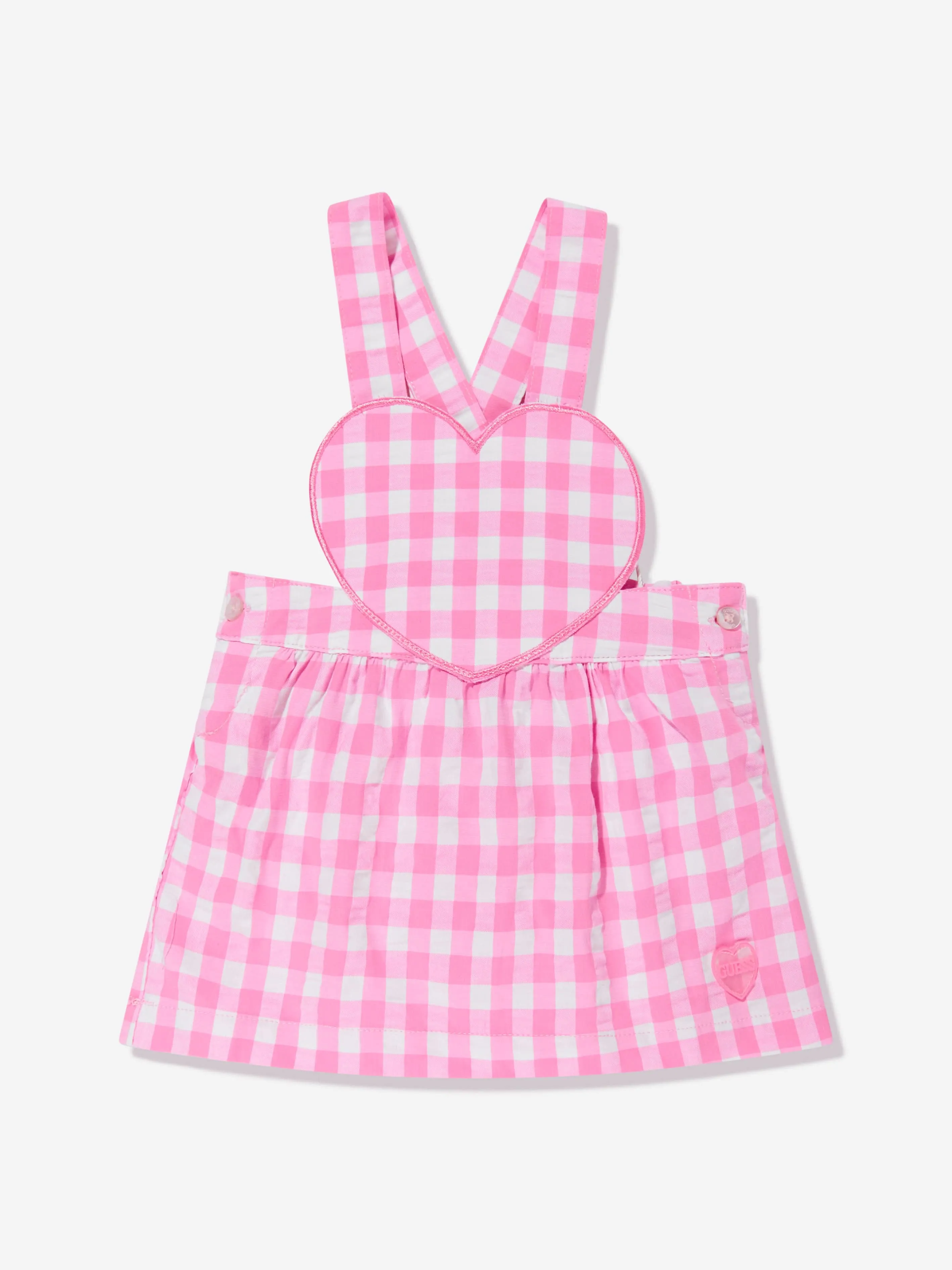 Baby Girls Seersucker Skirtall Set in Pink