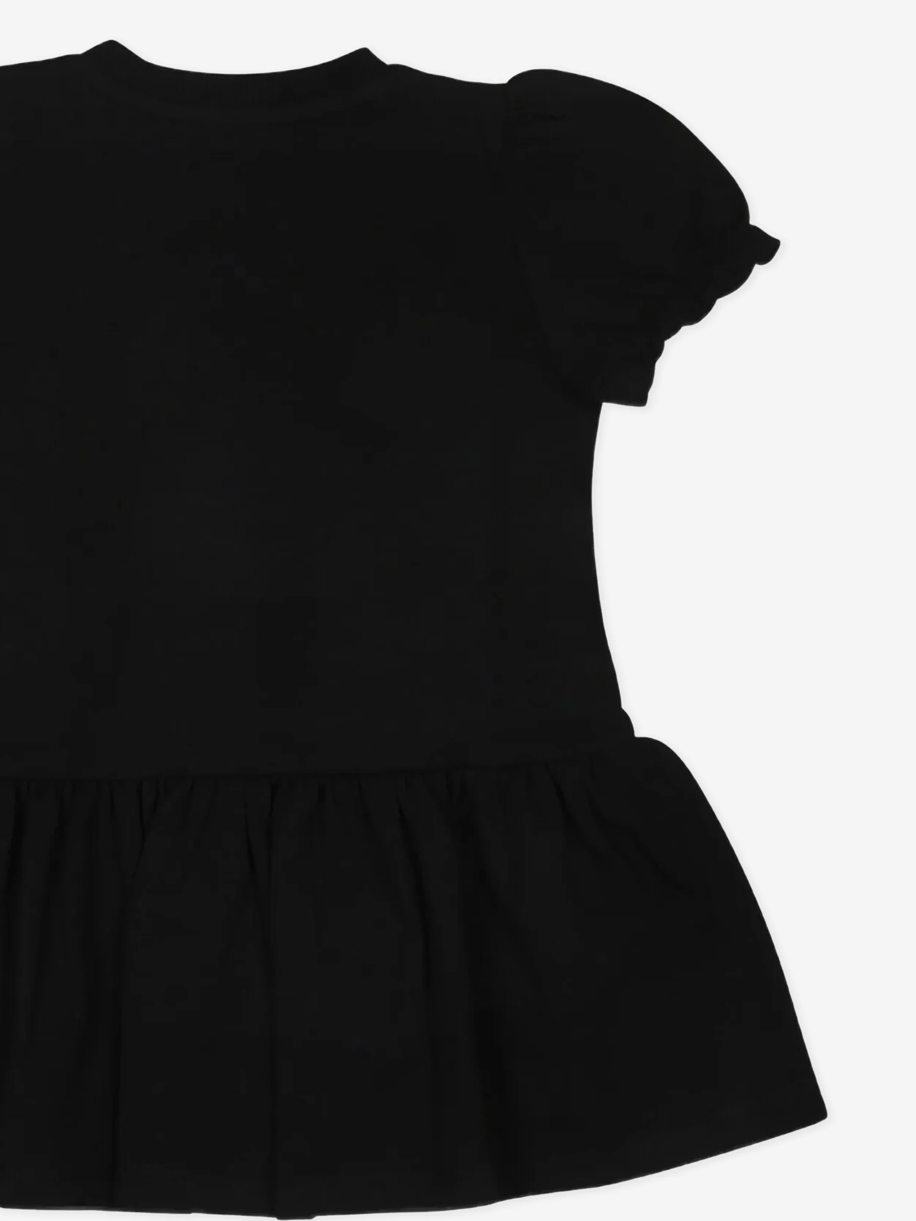 Baby Girls Teddy Bear Dress in Black