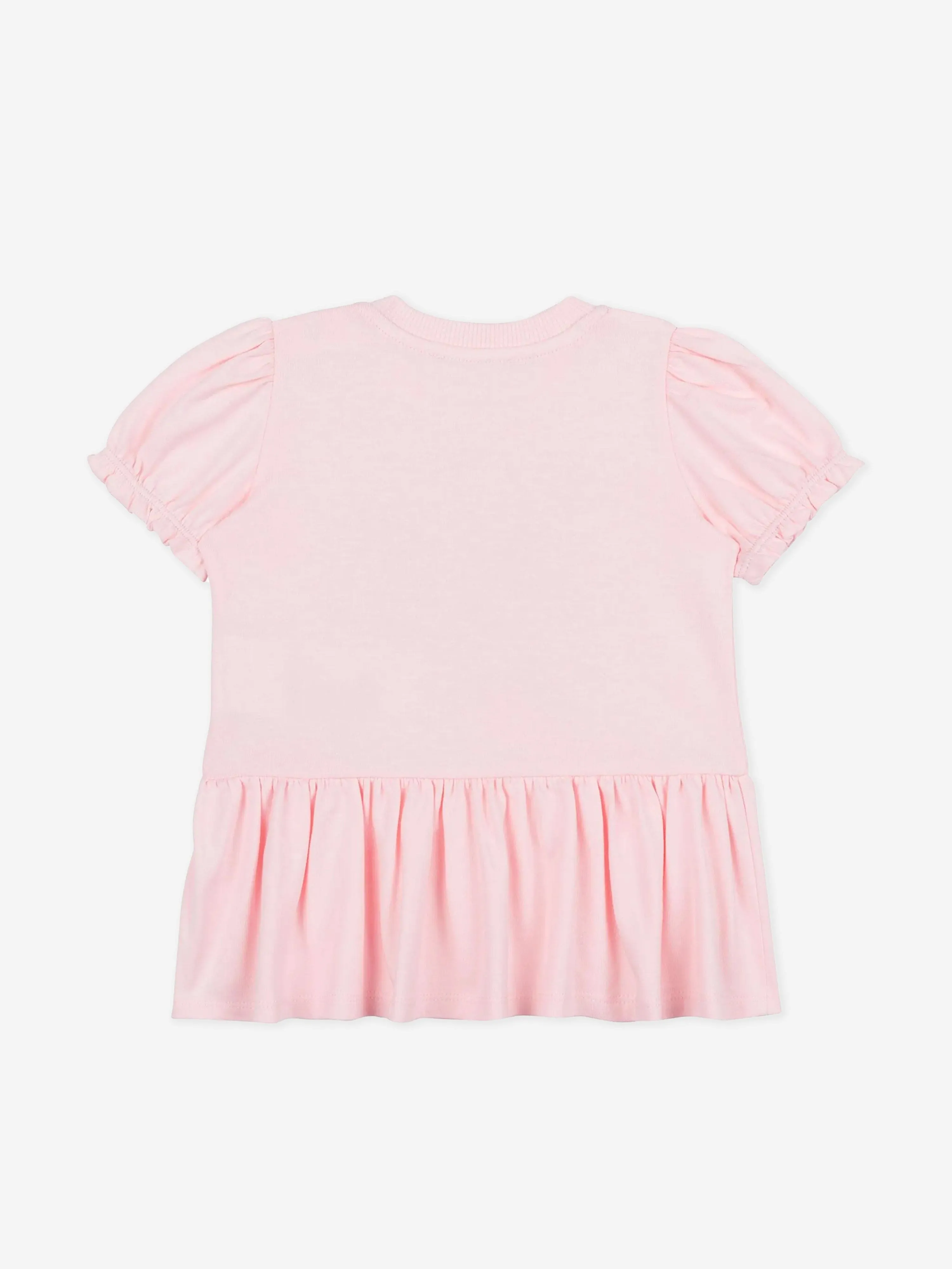 Baby Girls Teddy Bear Dress in Pink