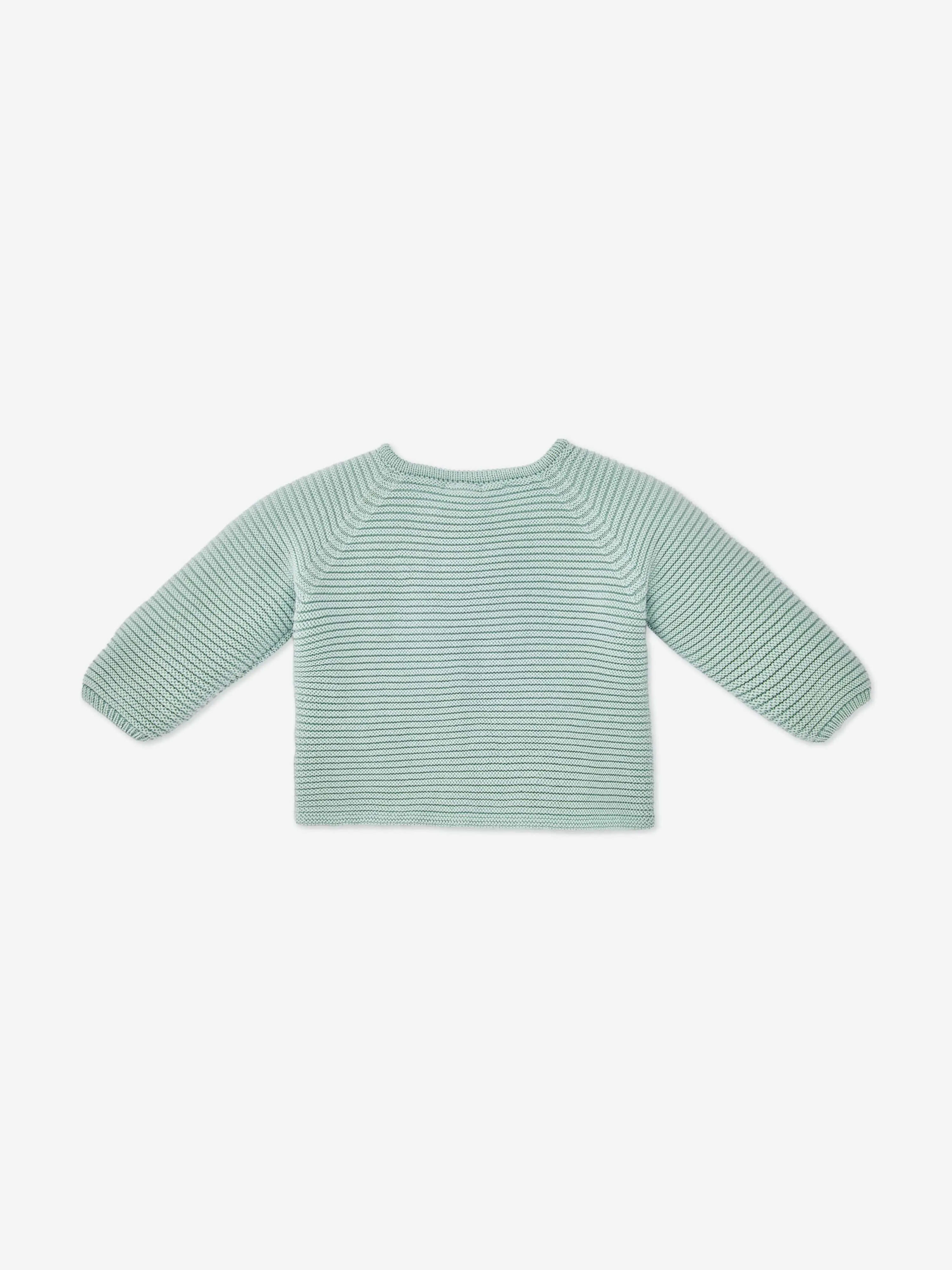 Baby Knitted Cardigan in Green