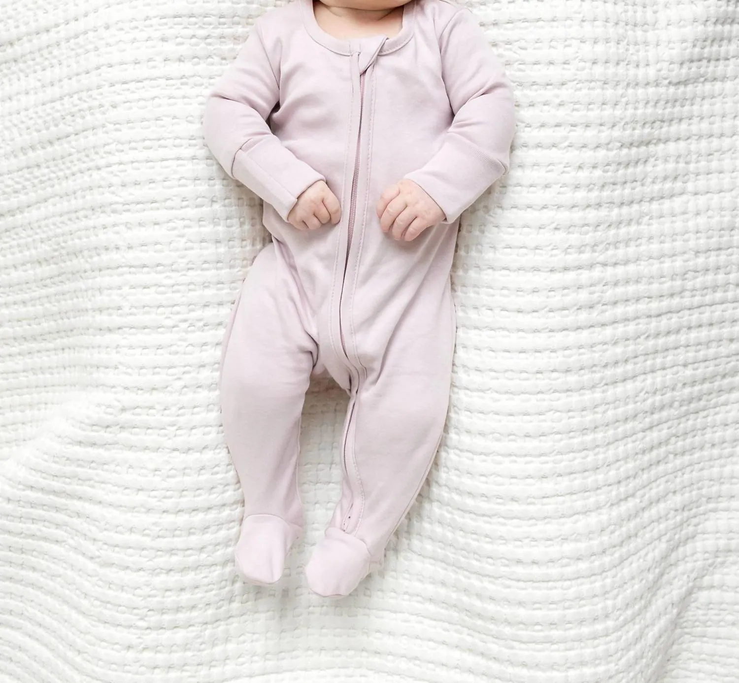 Baby Peyton Zipper Sleeper In Wisteria