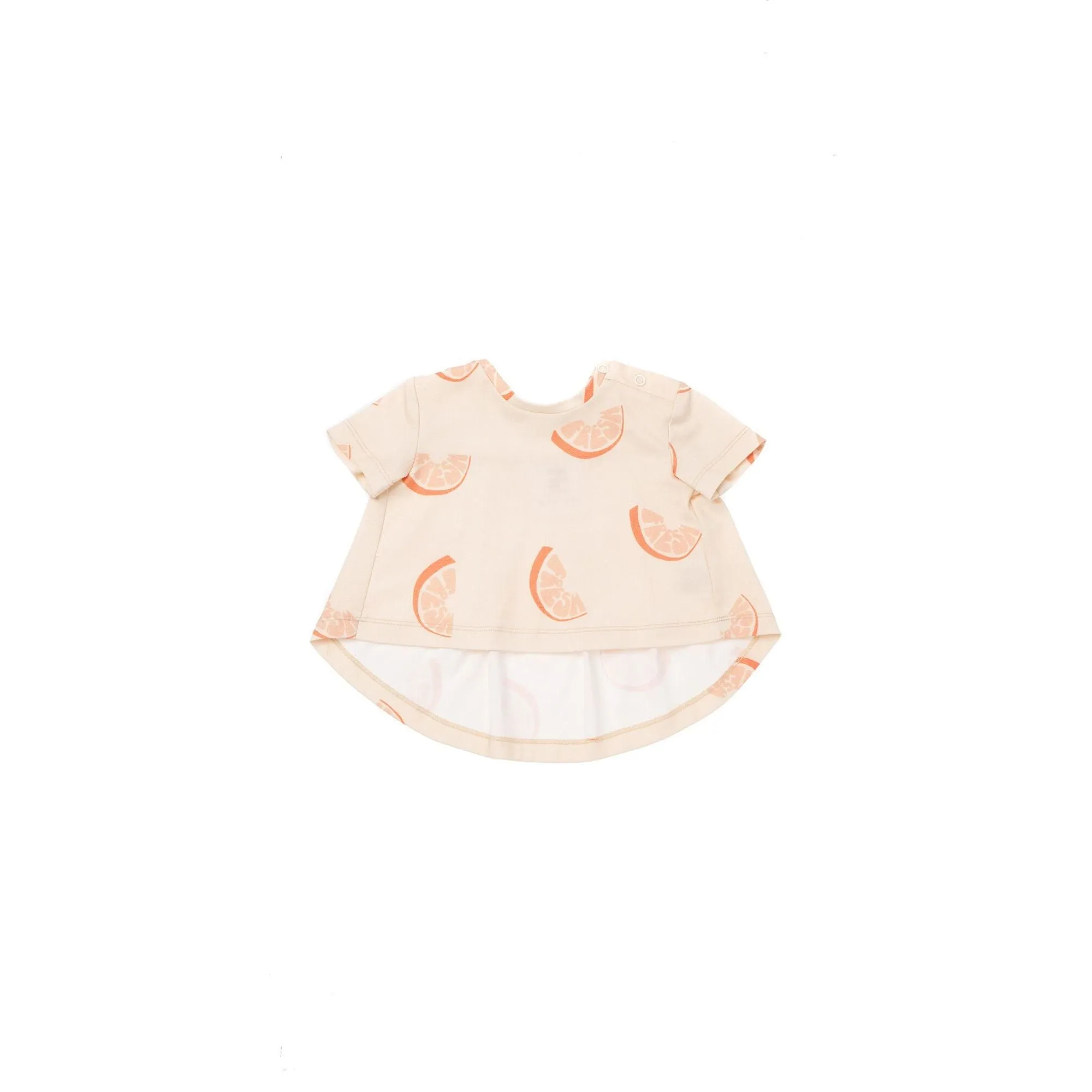 Baby T-Shirt with Ruffled Back
