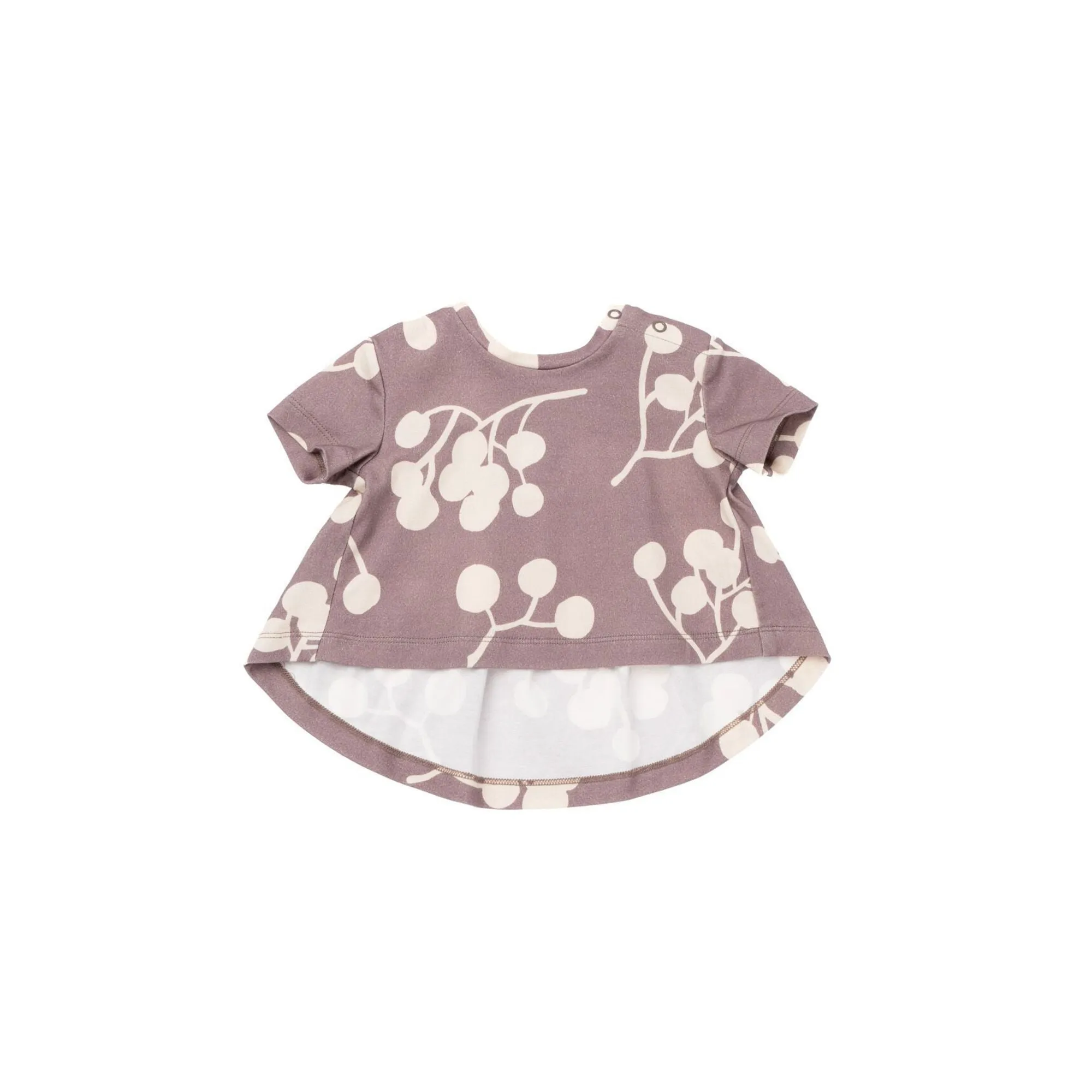 Baby T-Shirt with Ruffled Back