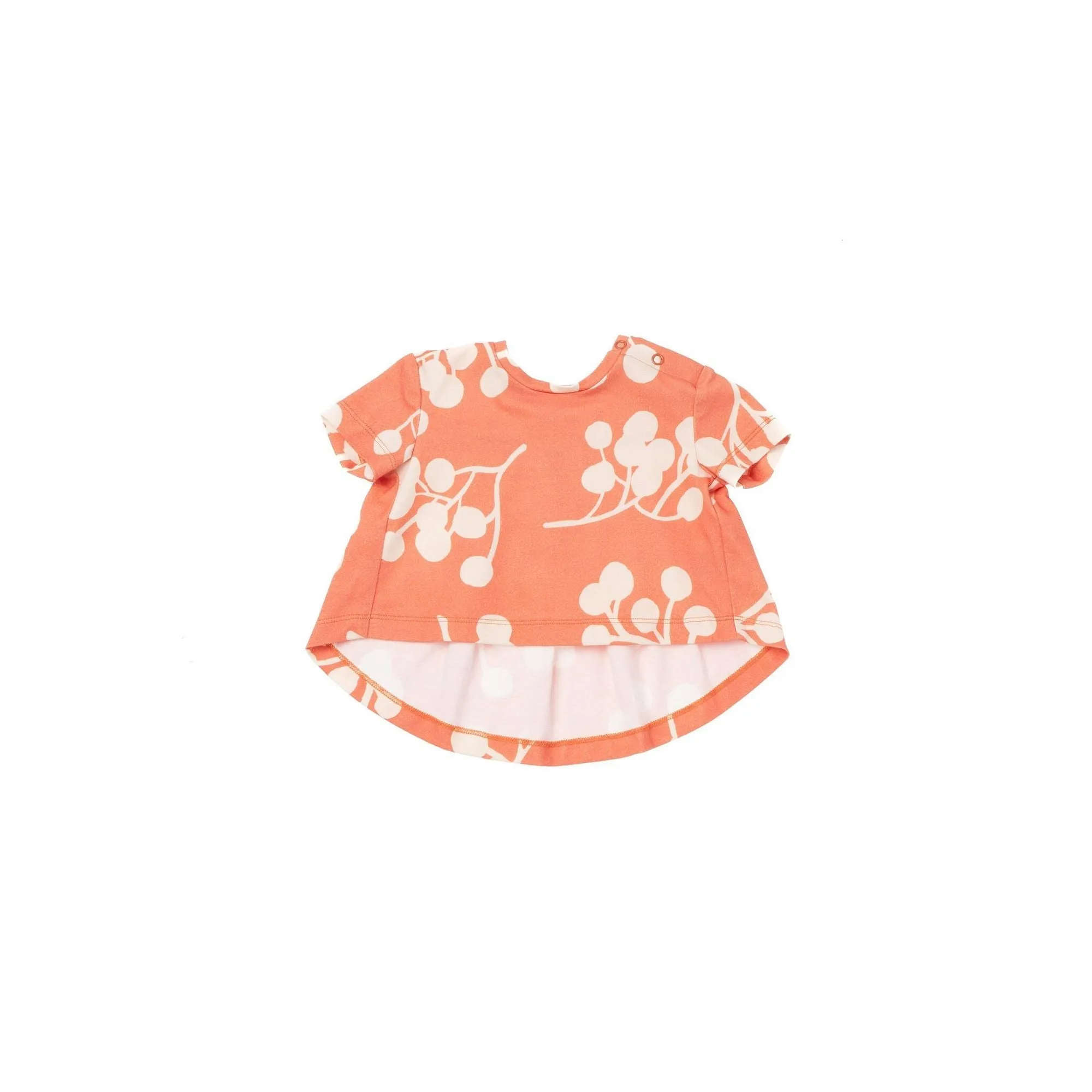 Baby T-Shirt with Ruffled Back