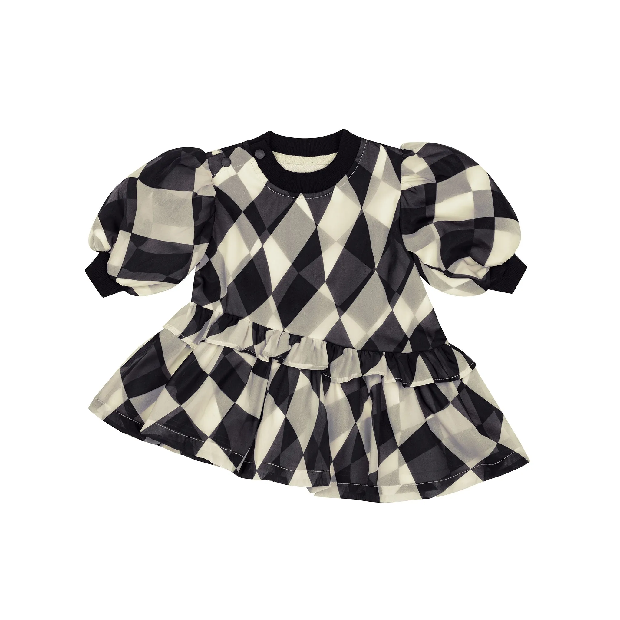 Baby Terry and Organza Dress