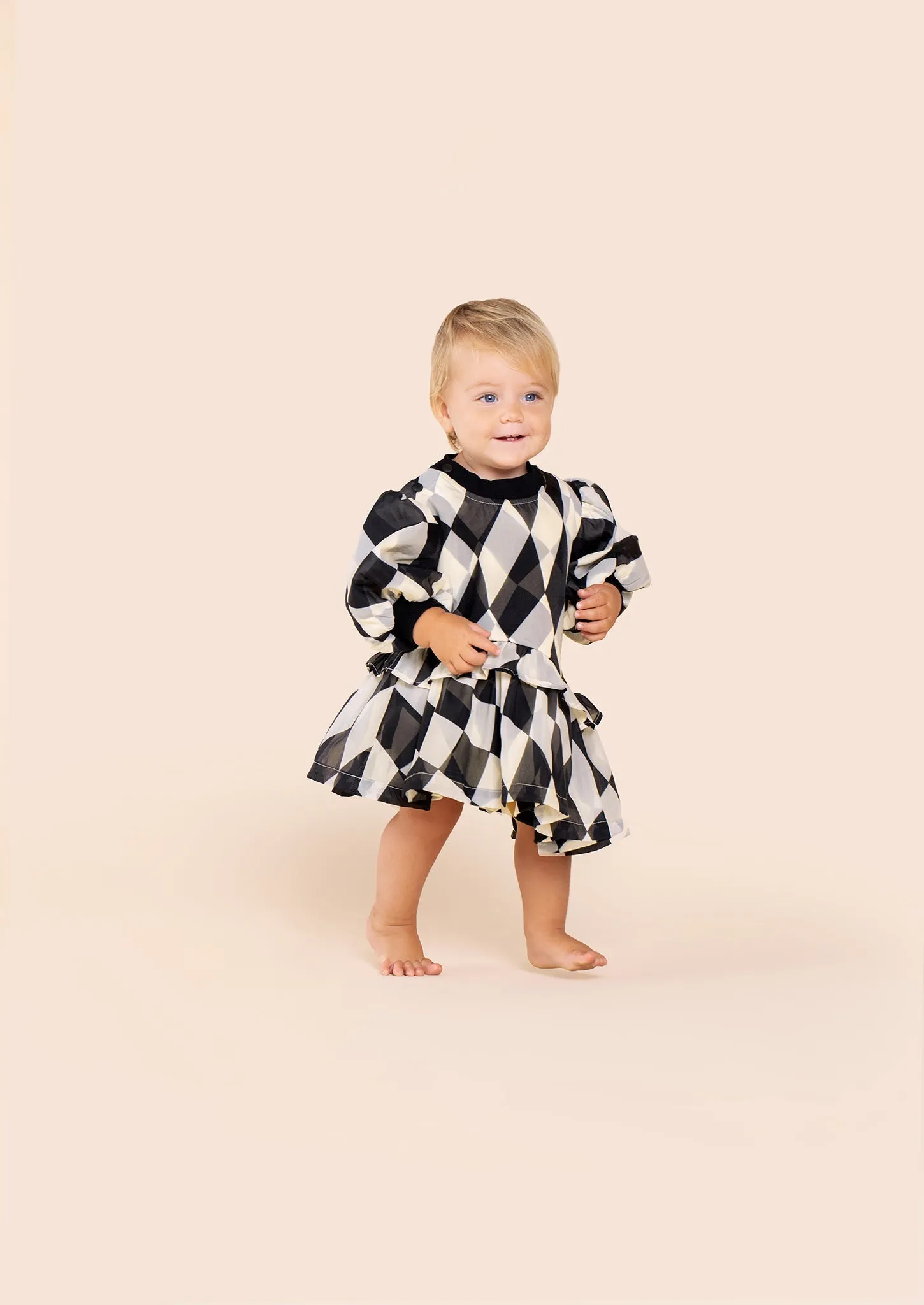Baby Terry and Organza Dress