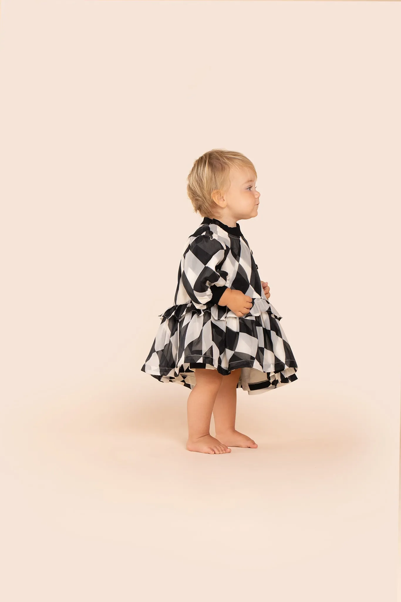 Baby Terry and Organza Dress