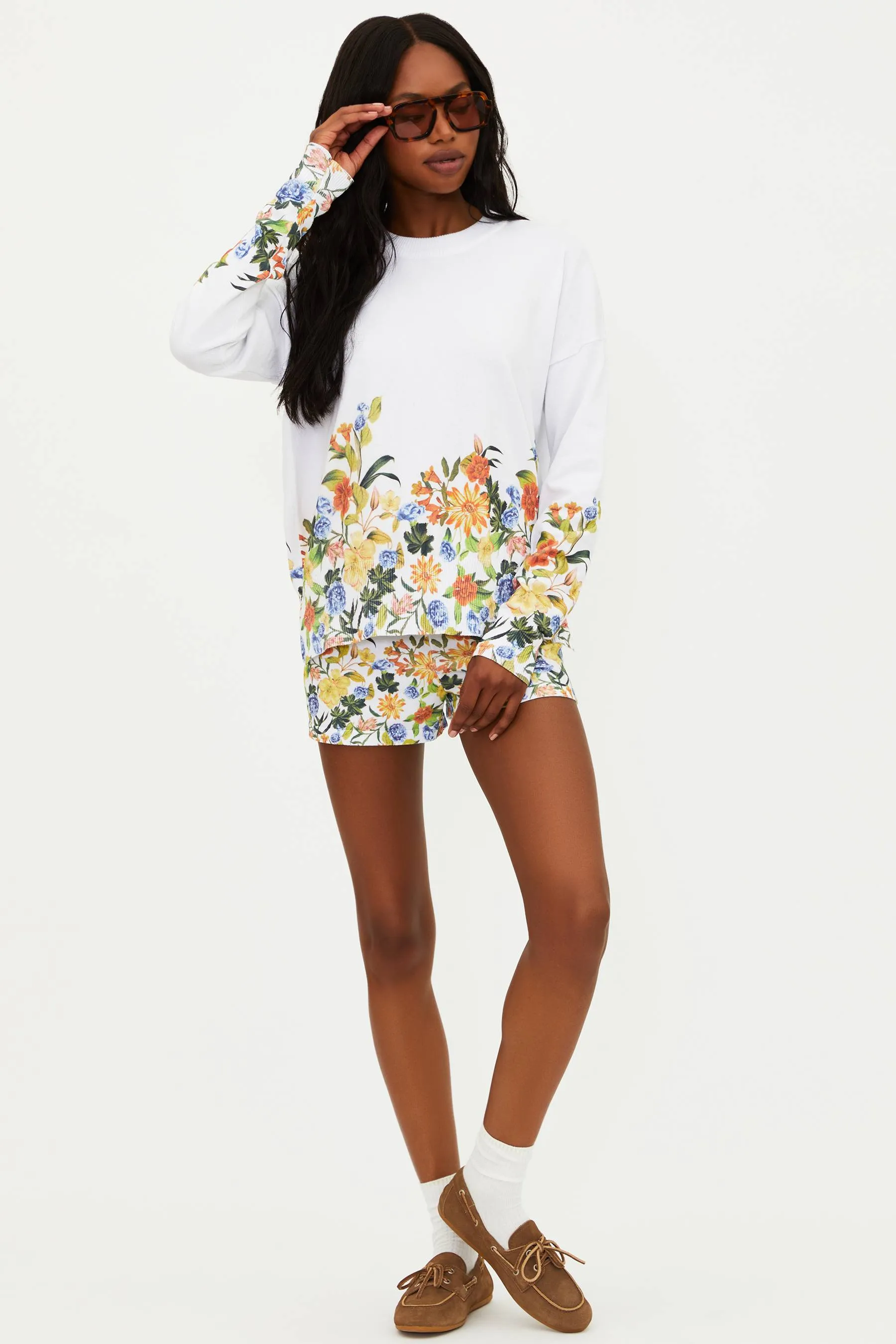 Balboa Short Buttercream Bloom Beach Riot
