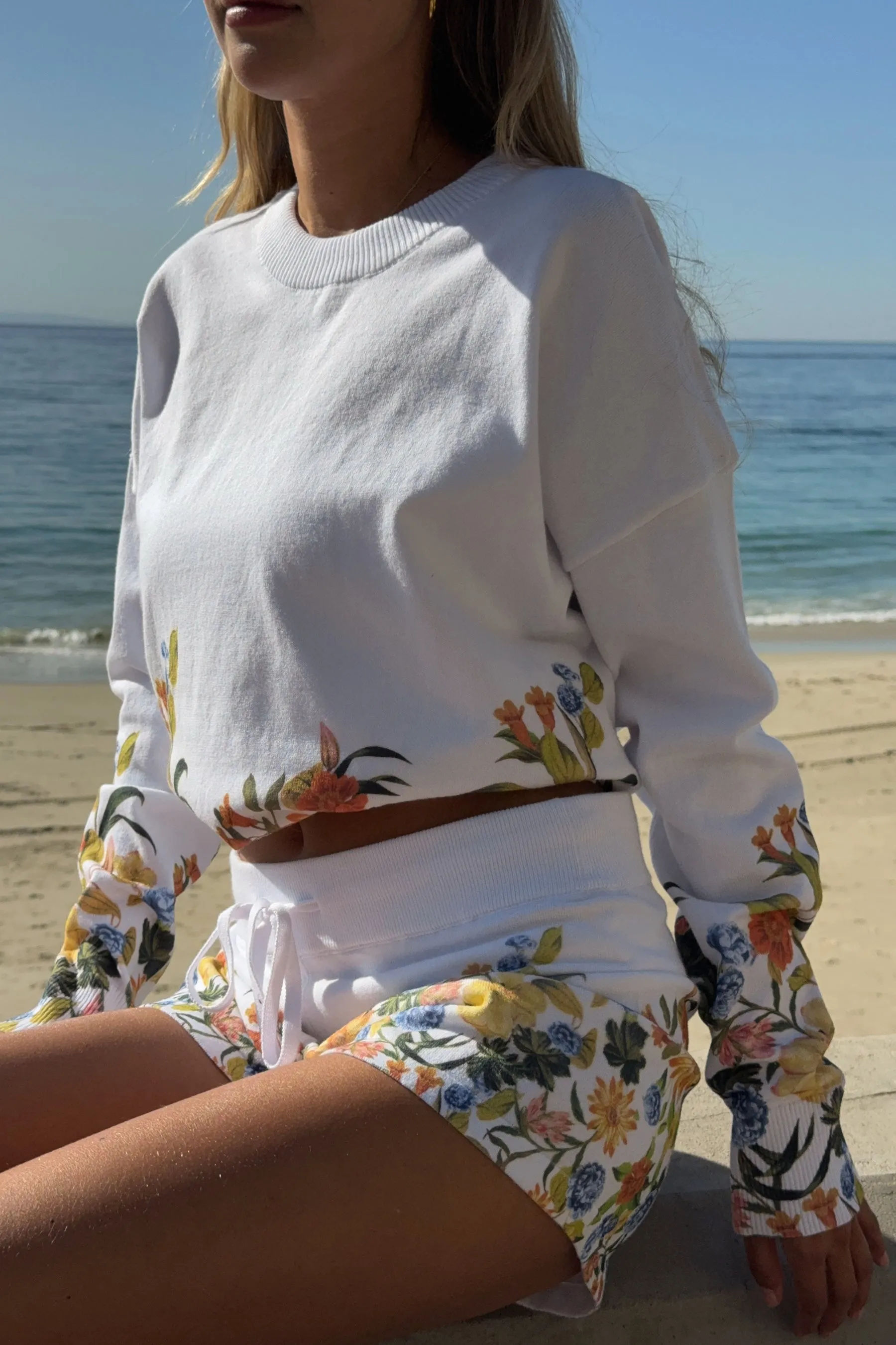 Balboa Short Buttercream Bloom Beach Riot