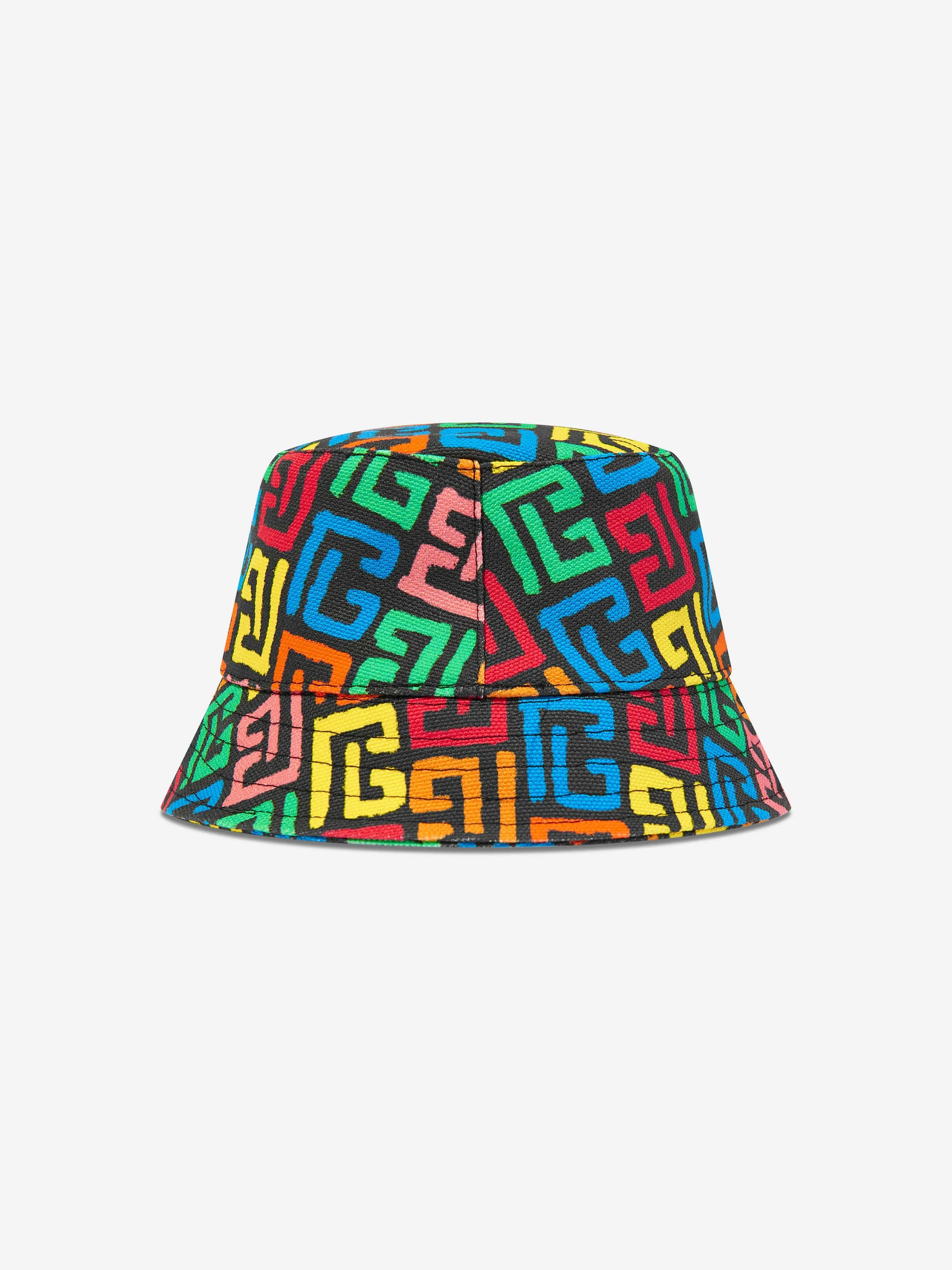 Balmain Baby Monogram Bucket Hat in Multicolour