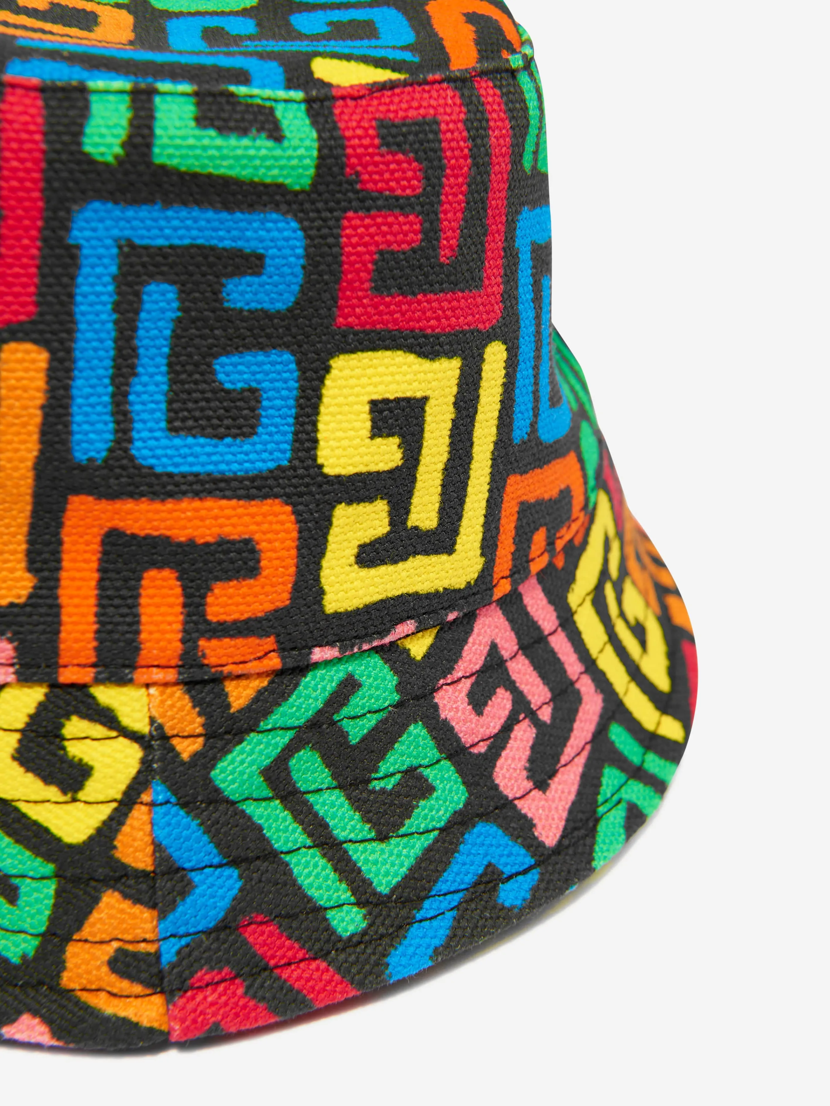 Balmain Baby Monogram Bucket Hat in Multicolour