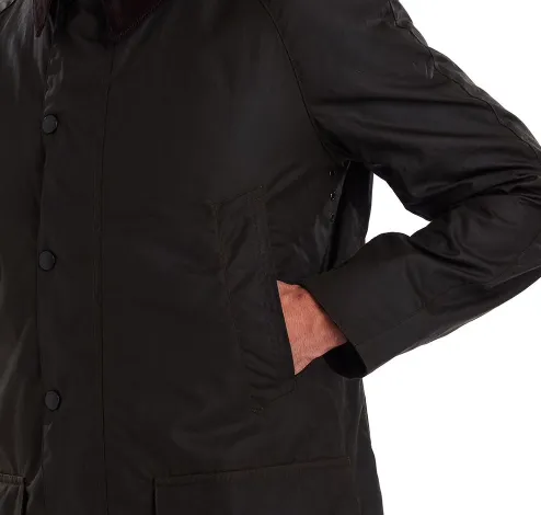 Barbour Bristol Wax Jacket - Olive