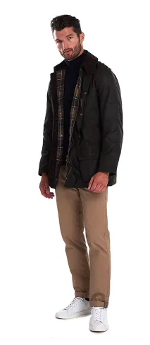 Barbour Bristol Wax Jacket - Olive
