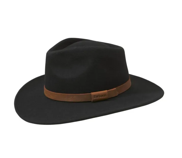 Barbour Men's Crushable Bushman Hat - Olive or Black