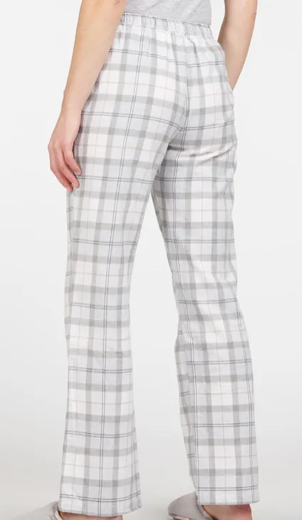 Barbour Nancy PJ Trousers - Light Grey Marl