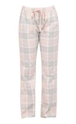 Barbour Nancy PJ Trousers - Pink Tartan