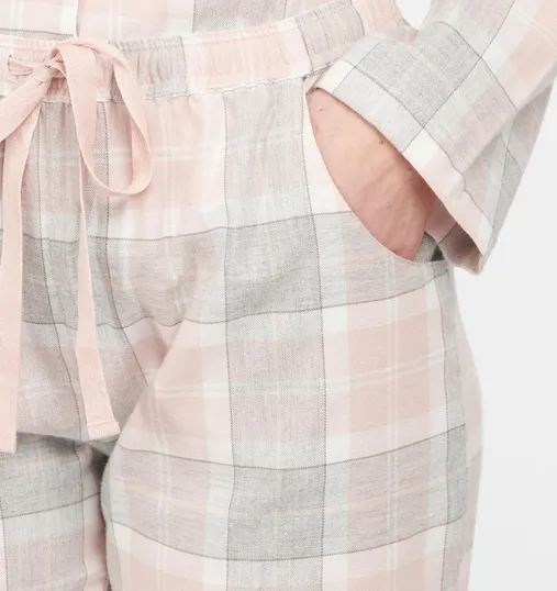 Barbour Nancy PJ Trousers - Pink Tartan