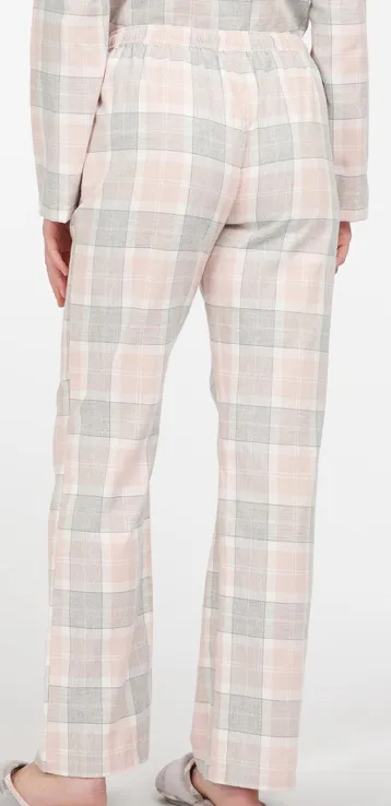 Barbour Nancy PJ Trousers - Pink Tartan