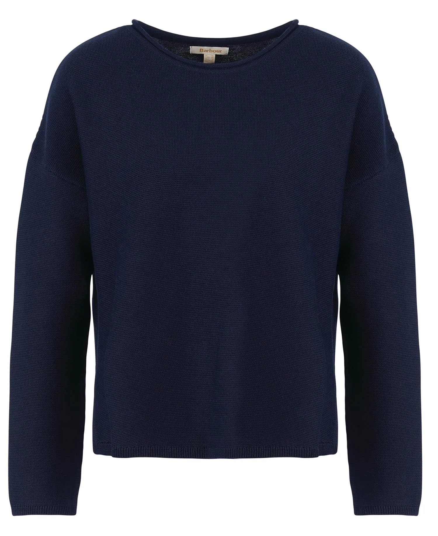 Barbour Women's Marine Knitted Jumper - Classic Navy