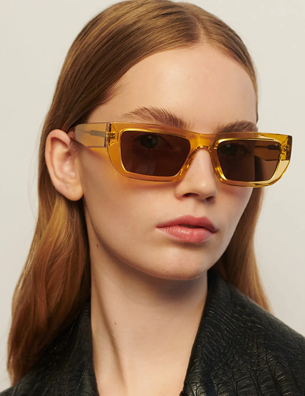 Best-Selling A. Kjaerbede Fame Sunglasses - Yellow transparent  Limited Availability!