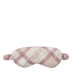 Best-Selling Barbour Tartan Eye Mask Dewberry Tartan  Last Chance!