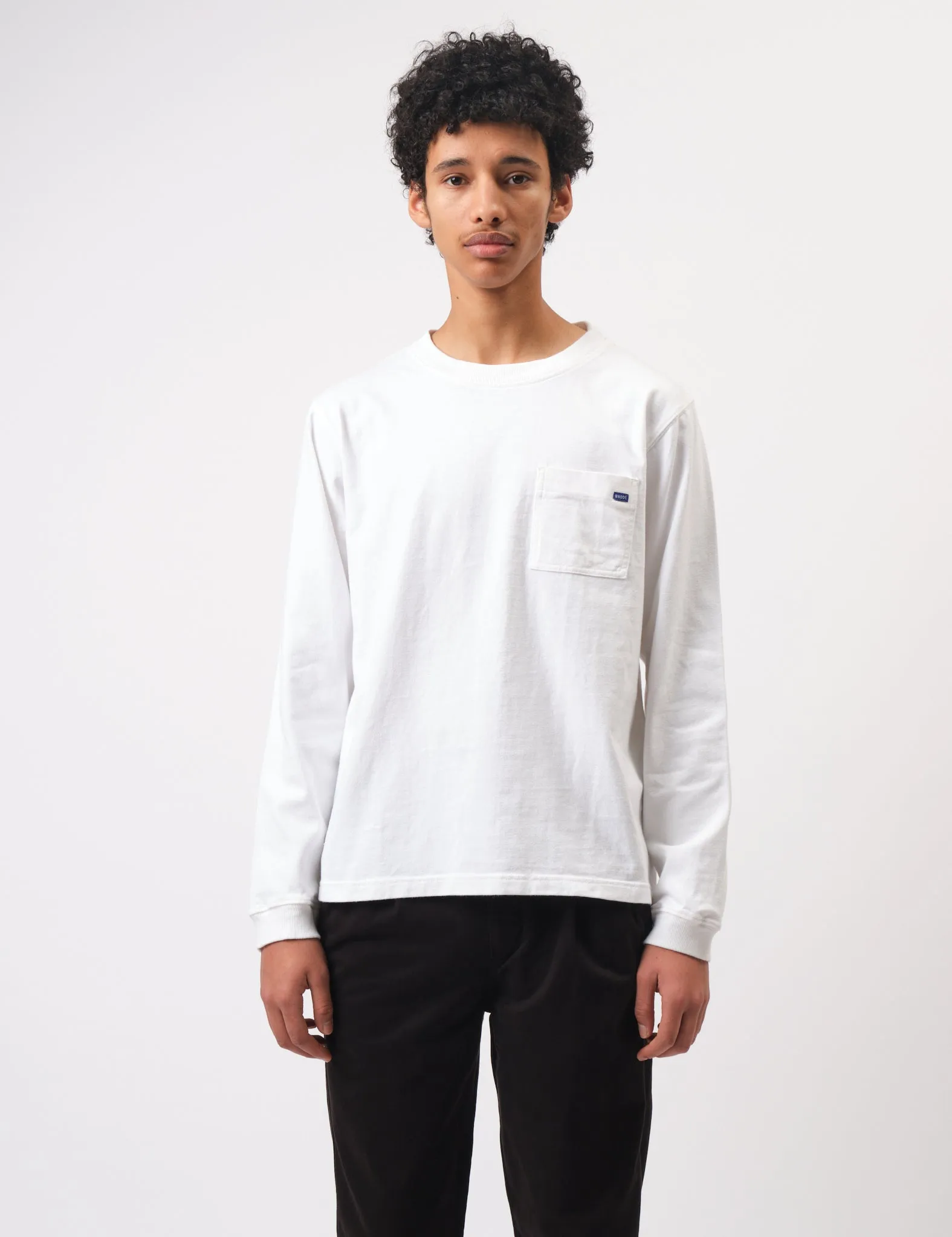 Best-Selling Bhode Everyday Long Sleeve Jersey 300gsm - White  Limited Availability!