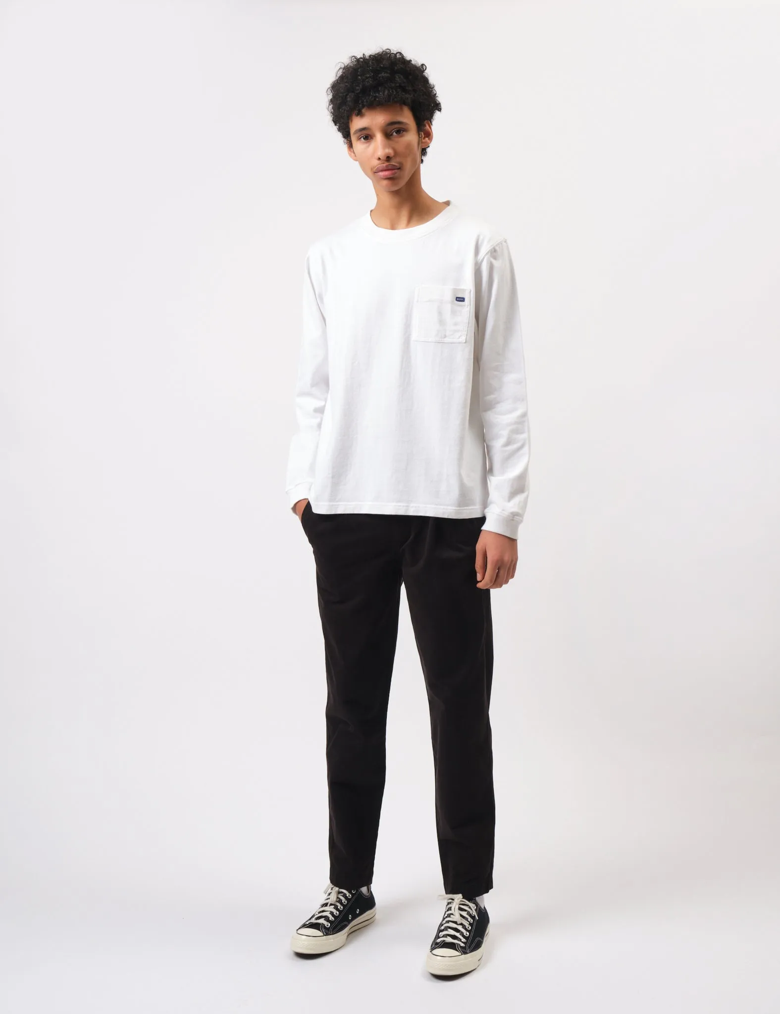 Best-Selling Bhode Everyday Long Sleeve Jersey 300gsm - White  Limited Availability!