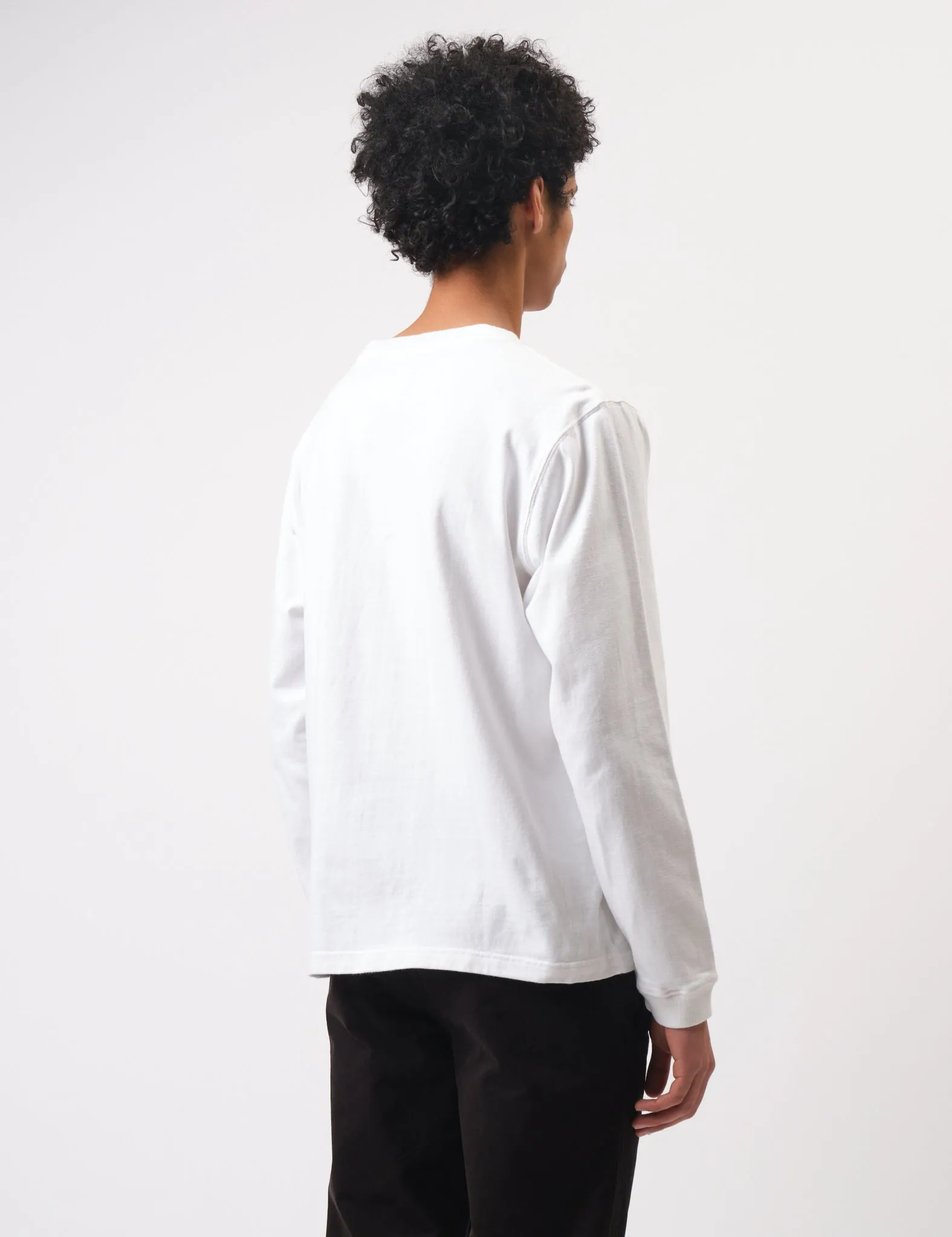 Best-Selling Bhode Everyday Long Sleeve Jersey 300gsm - White  Limited Availability!