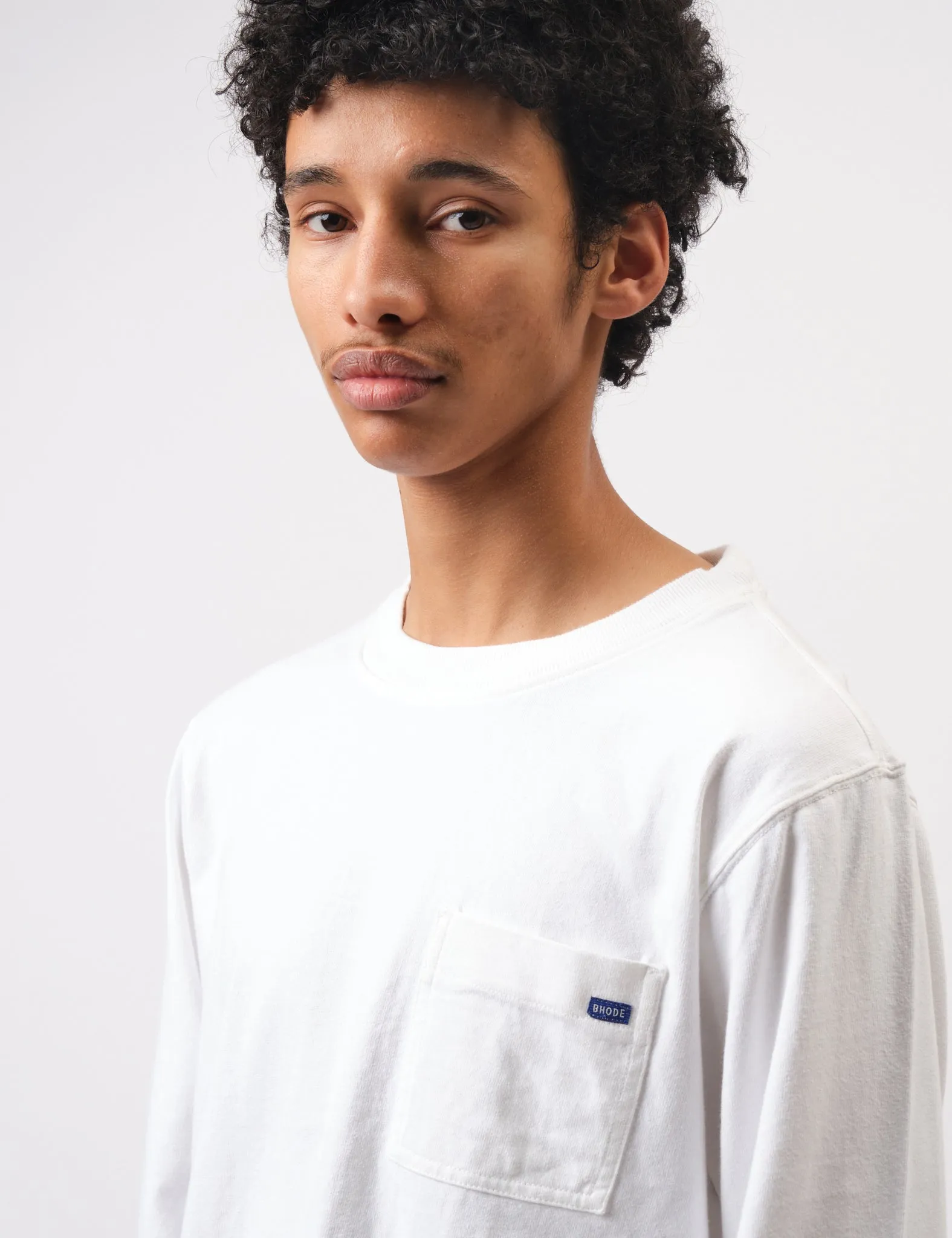 Best-Selling Bhode Everyday Long Sleeve Jersey 300gsm - White  Limited Availability!