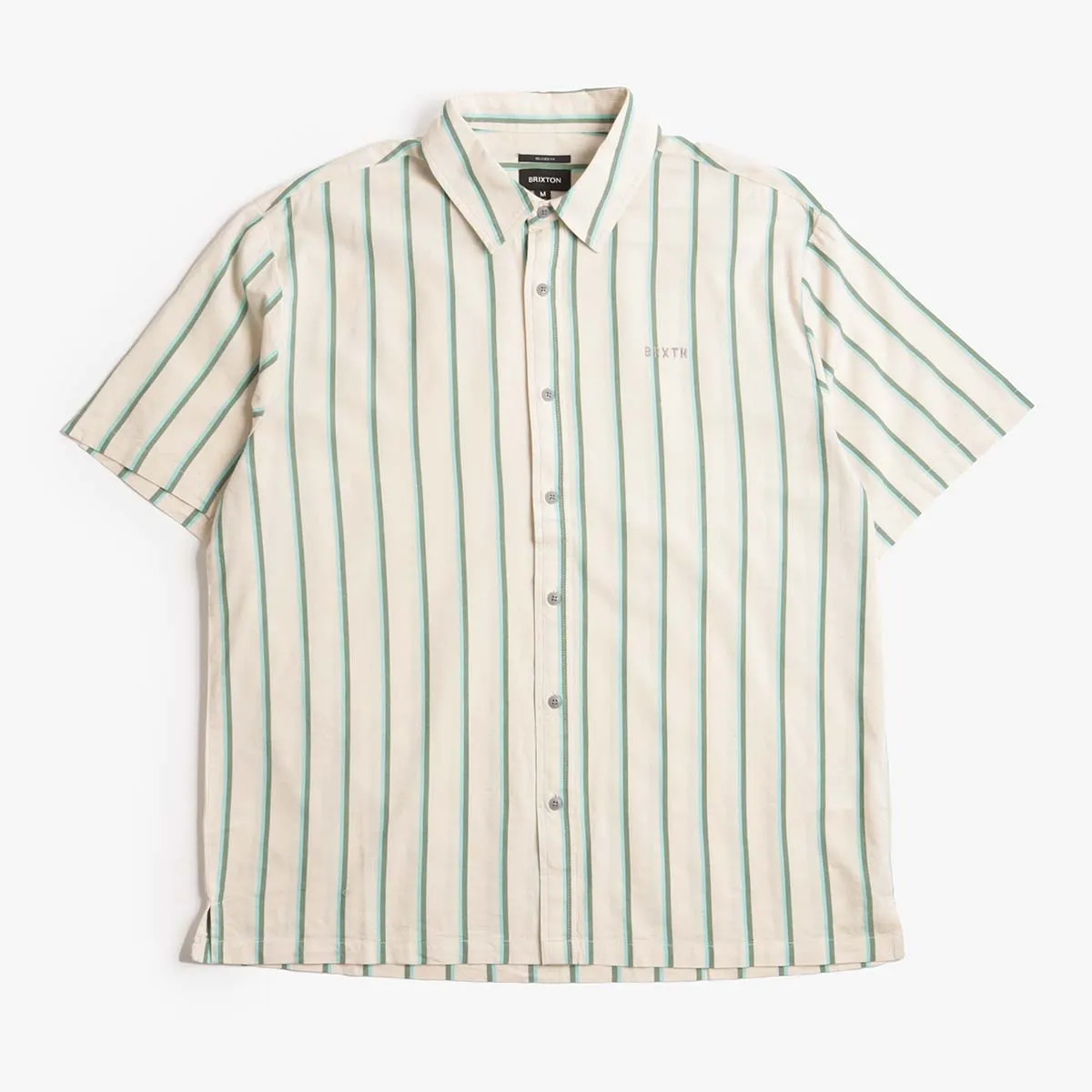 Best-Selling Brixton Cru Stripe Woven Shirt  Limited Stock!