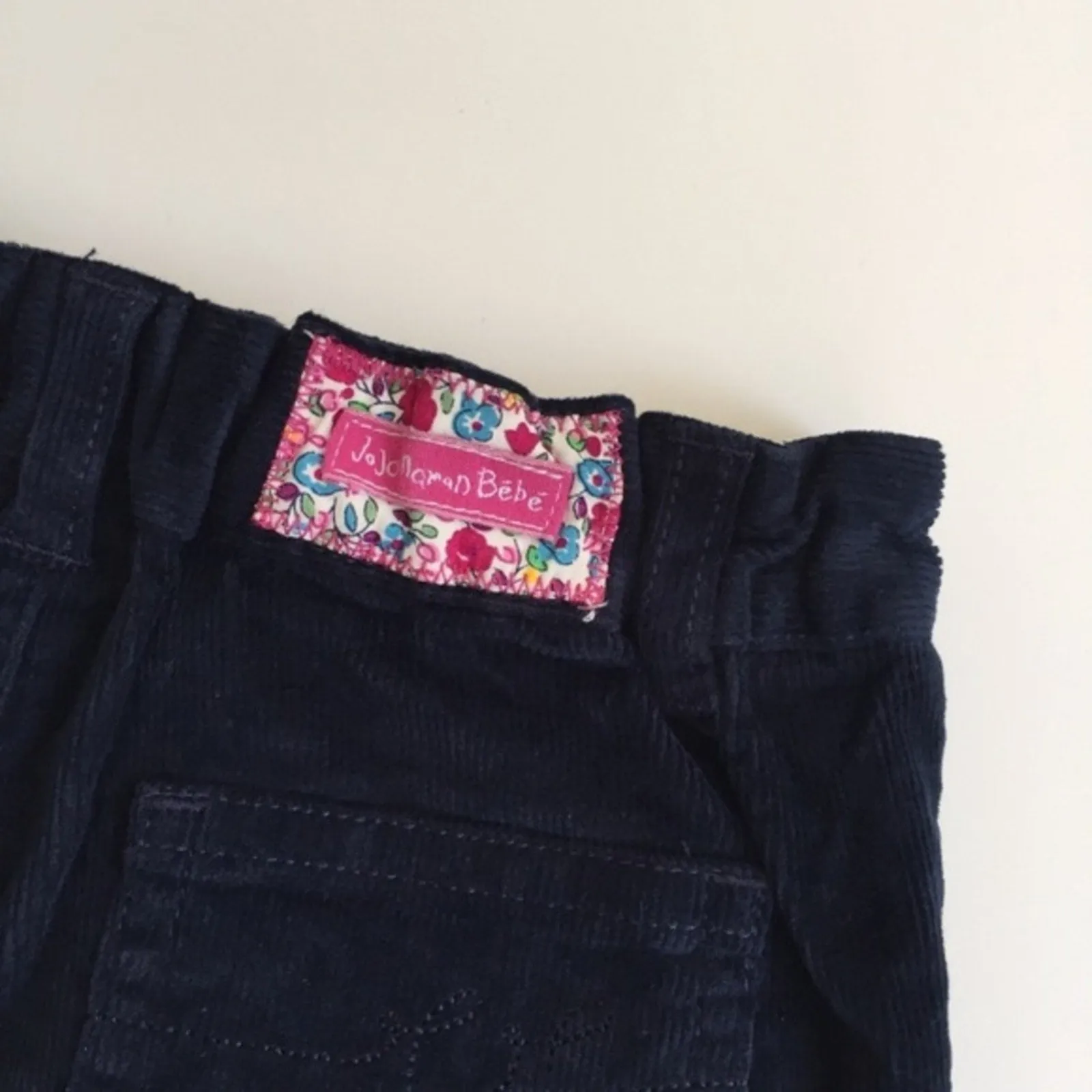 Best-Selling JoJo Maman Bebe Navy Blue Corduroy Pants 2-3  Last Chance!