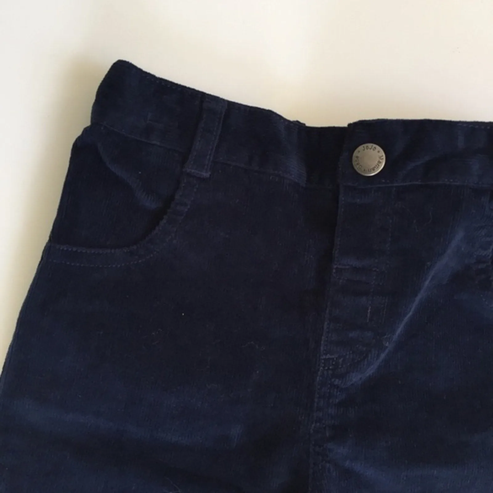 Best-Selling JoJo Maman Bebe Navy Blue Corduroy Pants 2-3  Last Chance!