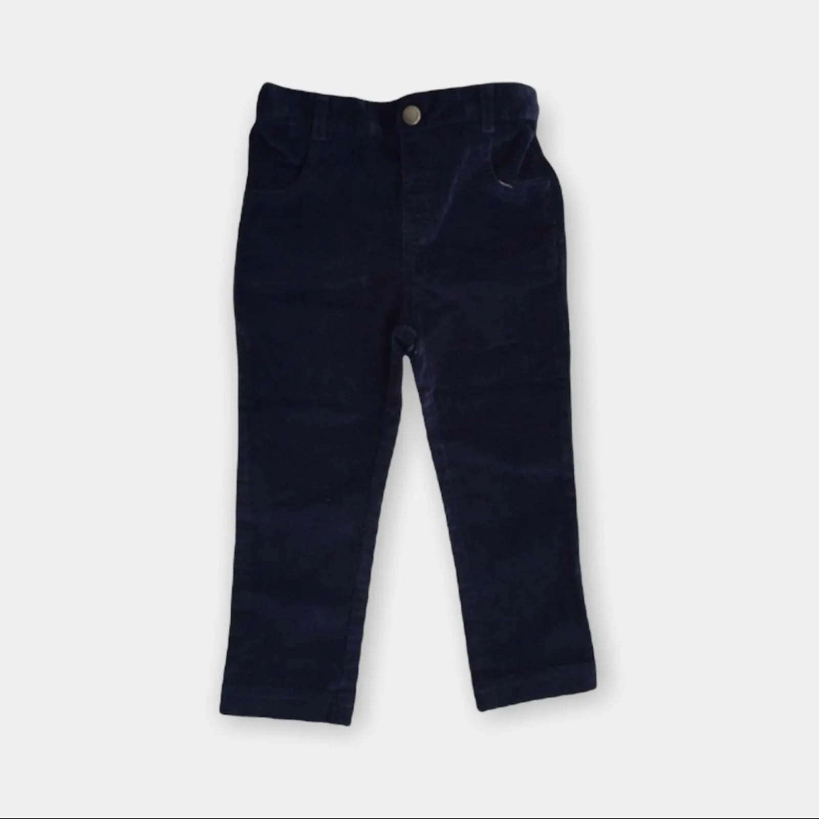 Best-Selling JoJo Maman Bebe Navy Blue Corduroy Pants 2-3  Last Chance!