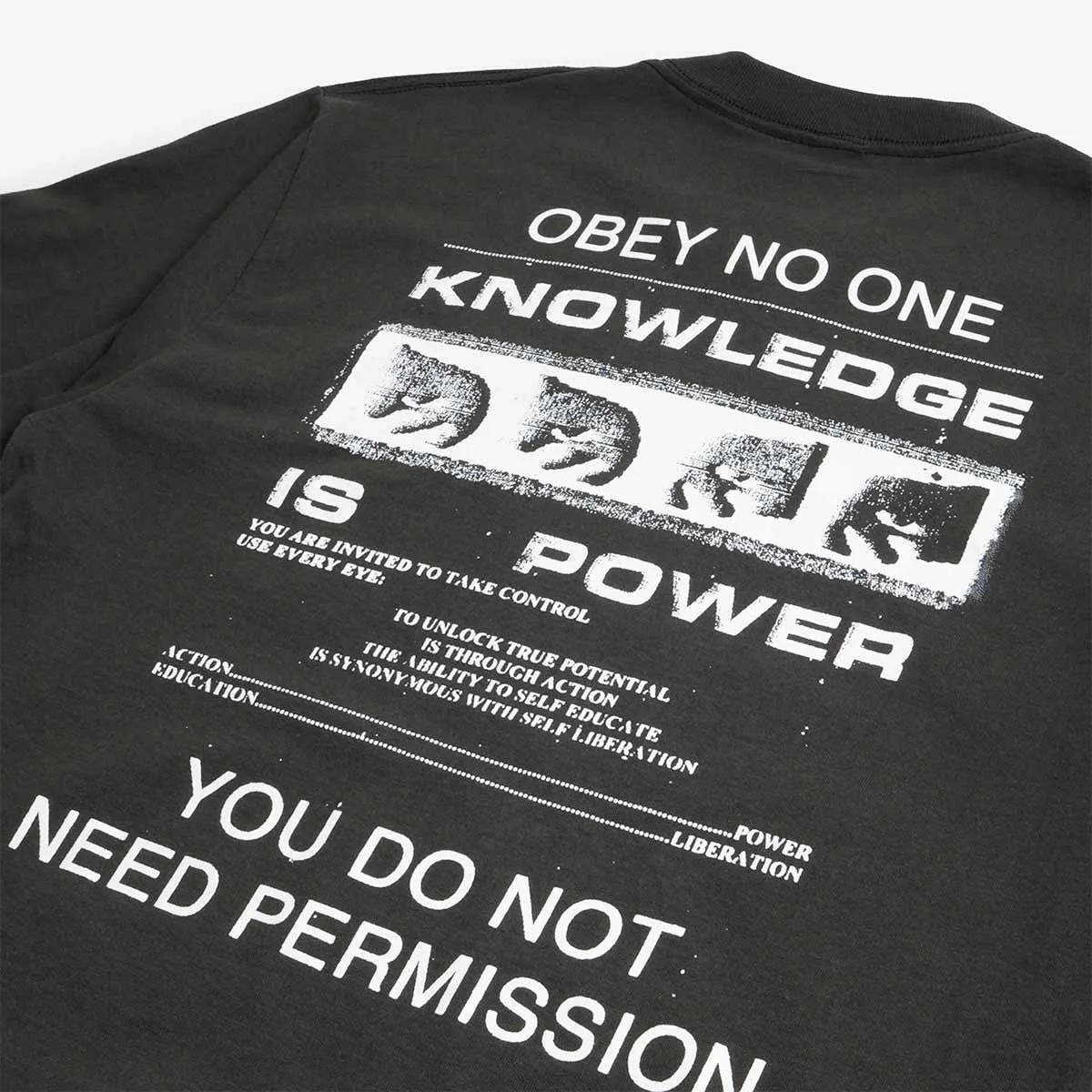 Best-Selling OBEY Permission T-Shirt  Limited Stock!