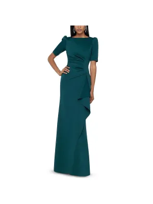 Best-Selling Petites Womens Drapey Maxi Evening Dress  Almost Sold Out!