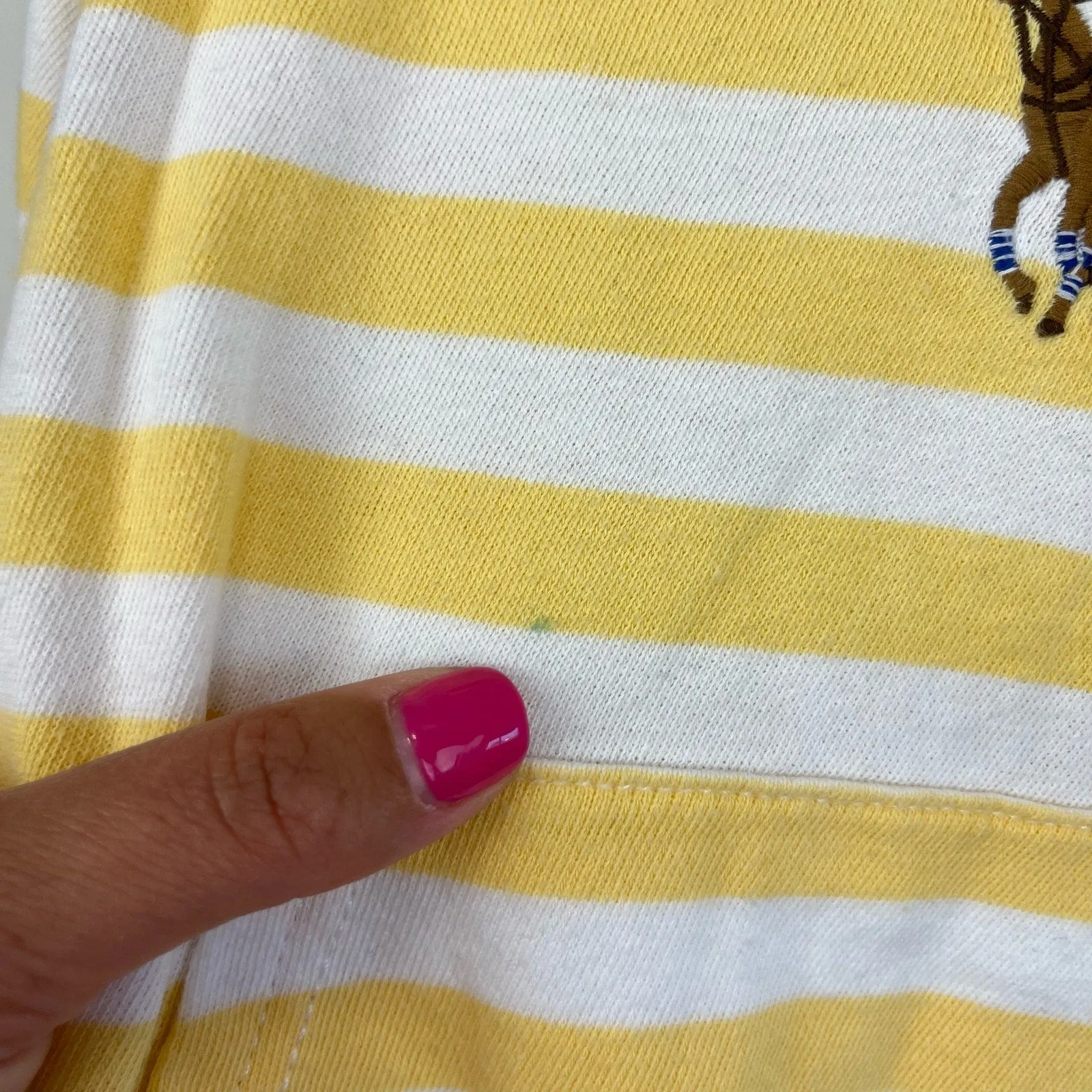 Best-Selling Ralph Lauren Kids Striped Cotton Hoodie Empire Yellow 3T  Today Only!